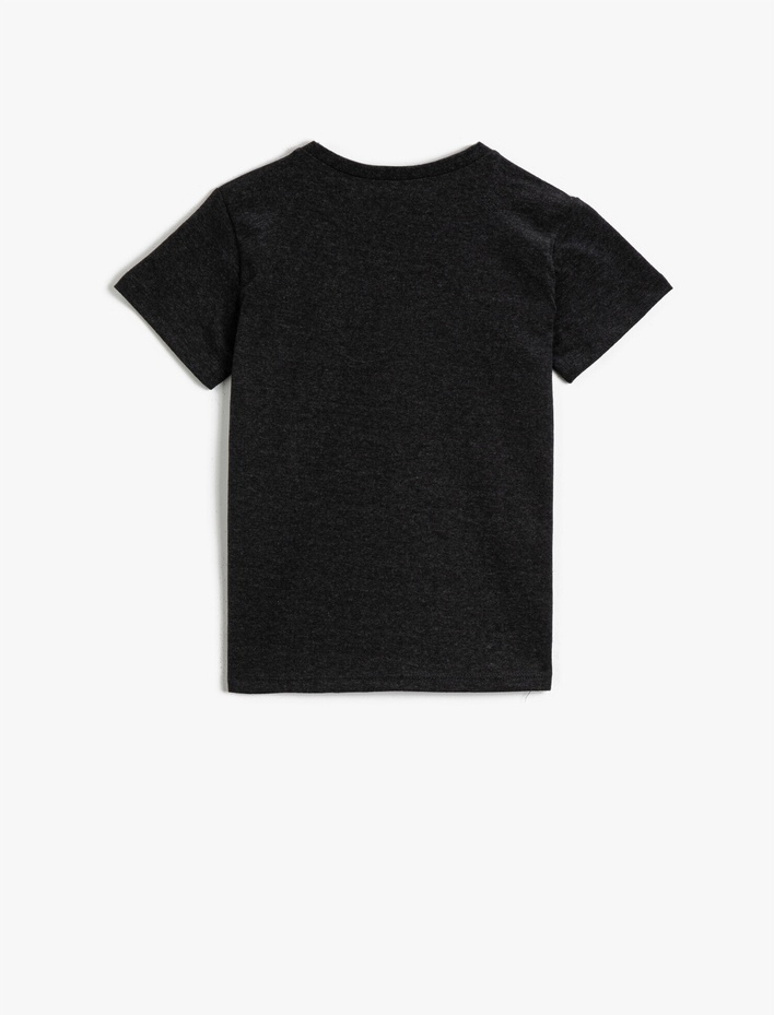 Erkek Çocuk Basketbol Baskılı Tişört