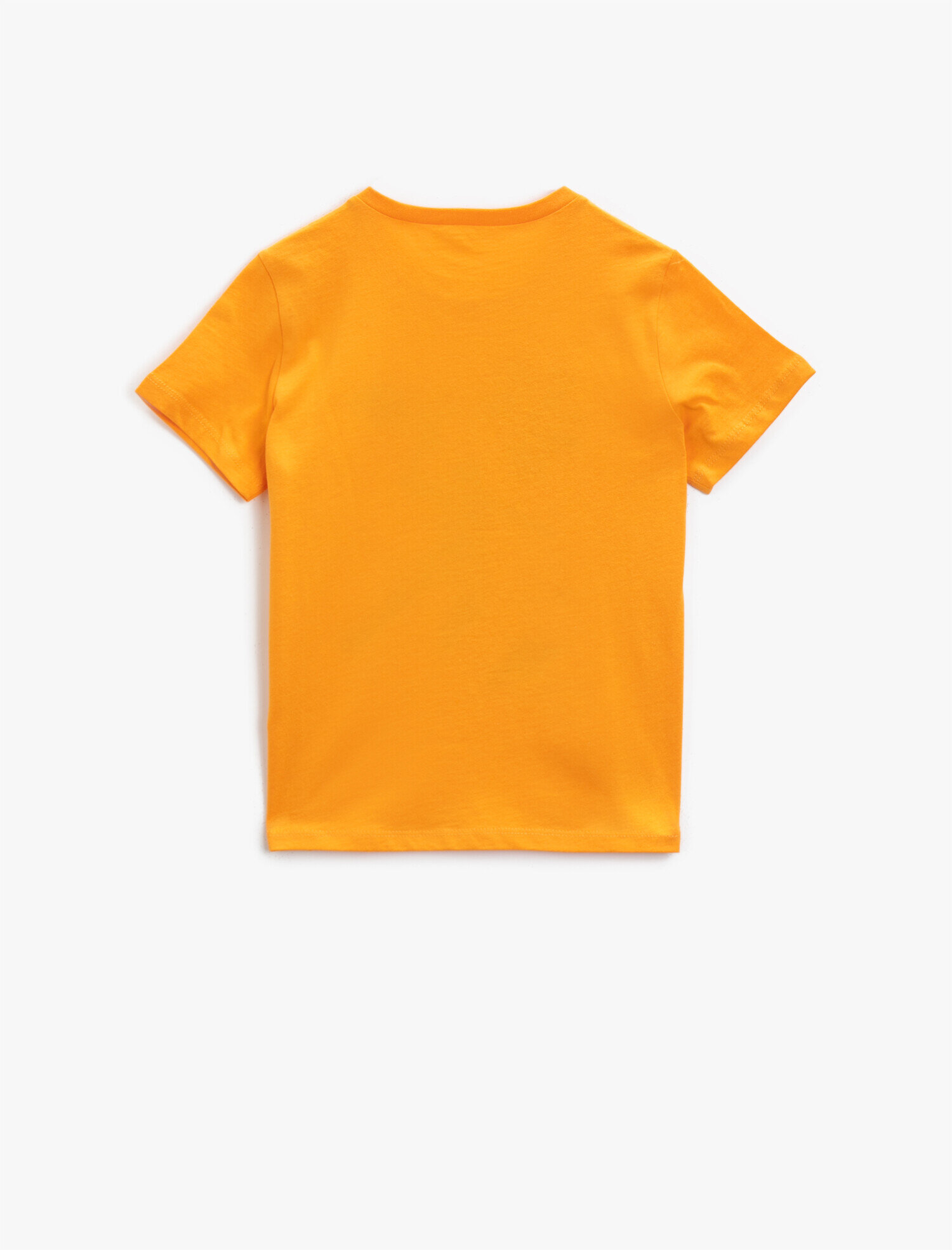  Erkek Çocuk Baskılı Tişört Kısa Kollu Bisiklet Yaka Pamuklu