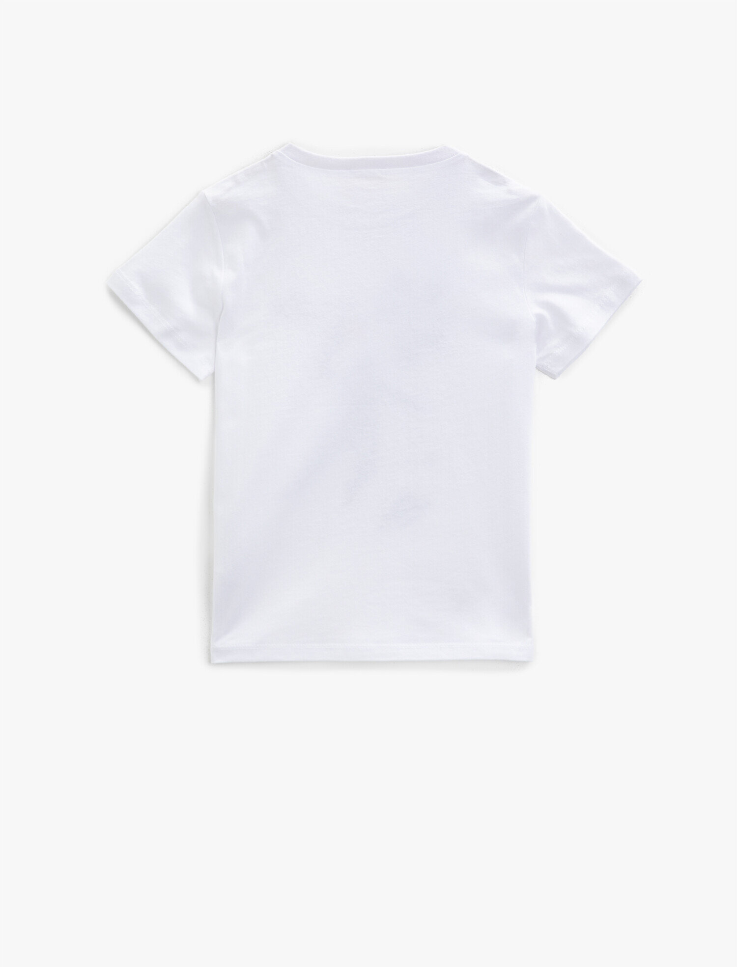  Erkek Çocuk Baskılı Tişört Kısa Kollu Bisiklet Yaka Pamuklu