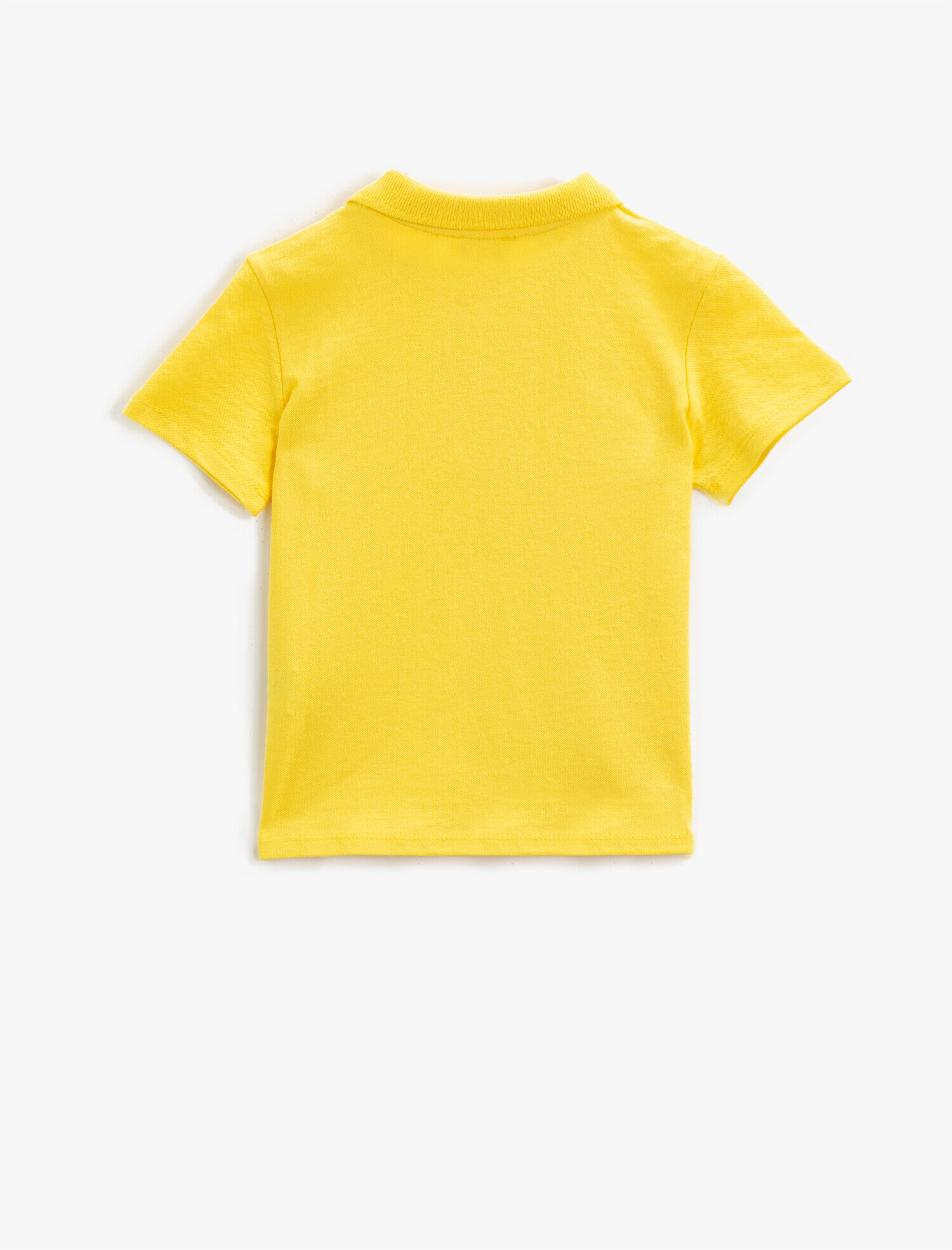  Erkek Çocuk Polo Yaka Tişört Pamuklu Basic Kısa Kollu