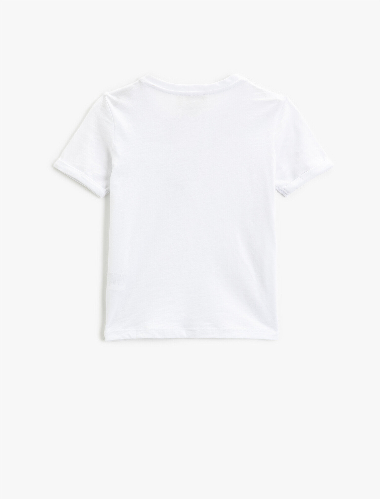  Erkek Çocuk Baskılı Tişört Kısa Kollu Bisiklet Yaka Pamuklu Cepli