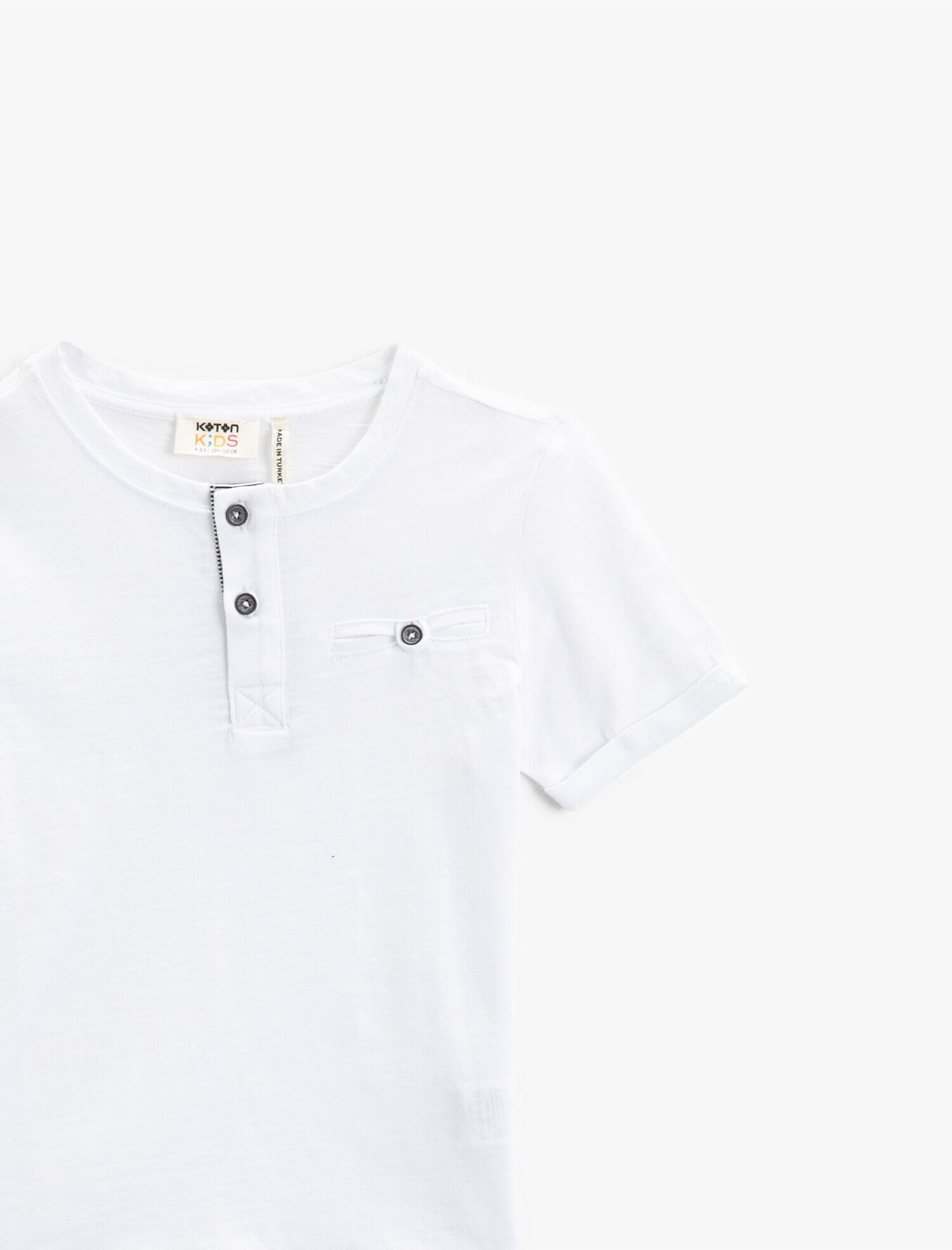  Erkek Çocuk Baskılı Tişört Kısa Kollu Bisiklet Yaka Pamuklu Cepli