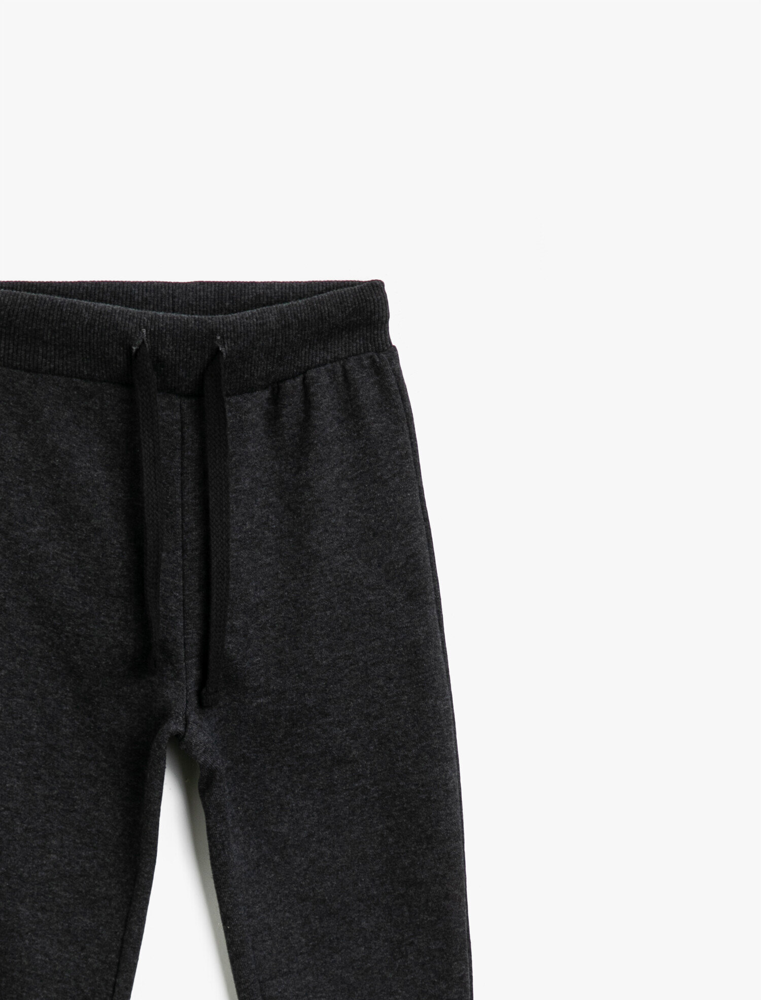  Erkek Çocuk Pamuklu Beli Bağlamı Basic Eşofman Altı