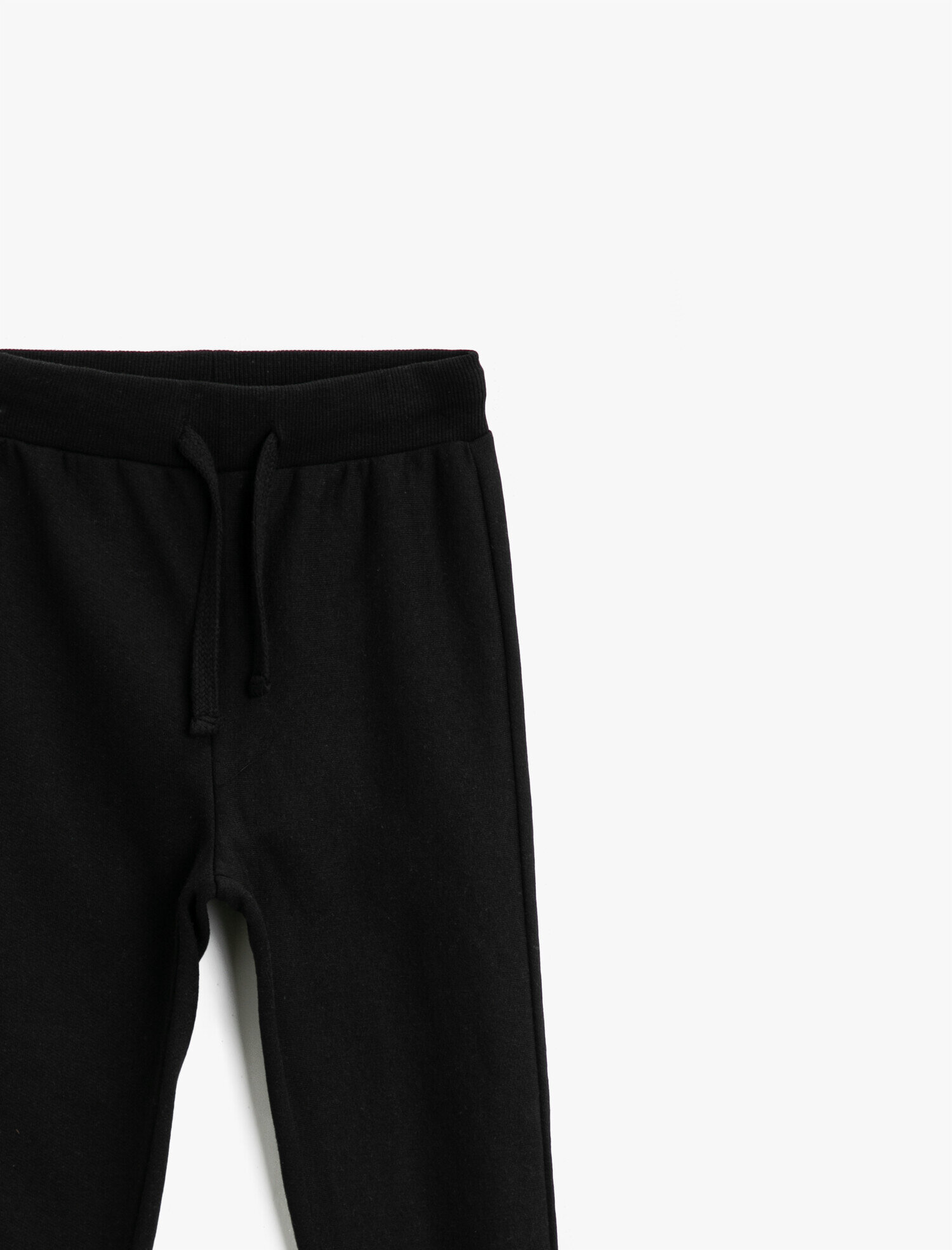  Erkek Çocuk Pamuklu Beli Bağlamı Basic Eşofman Altı