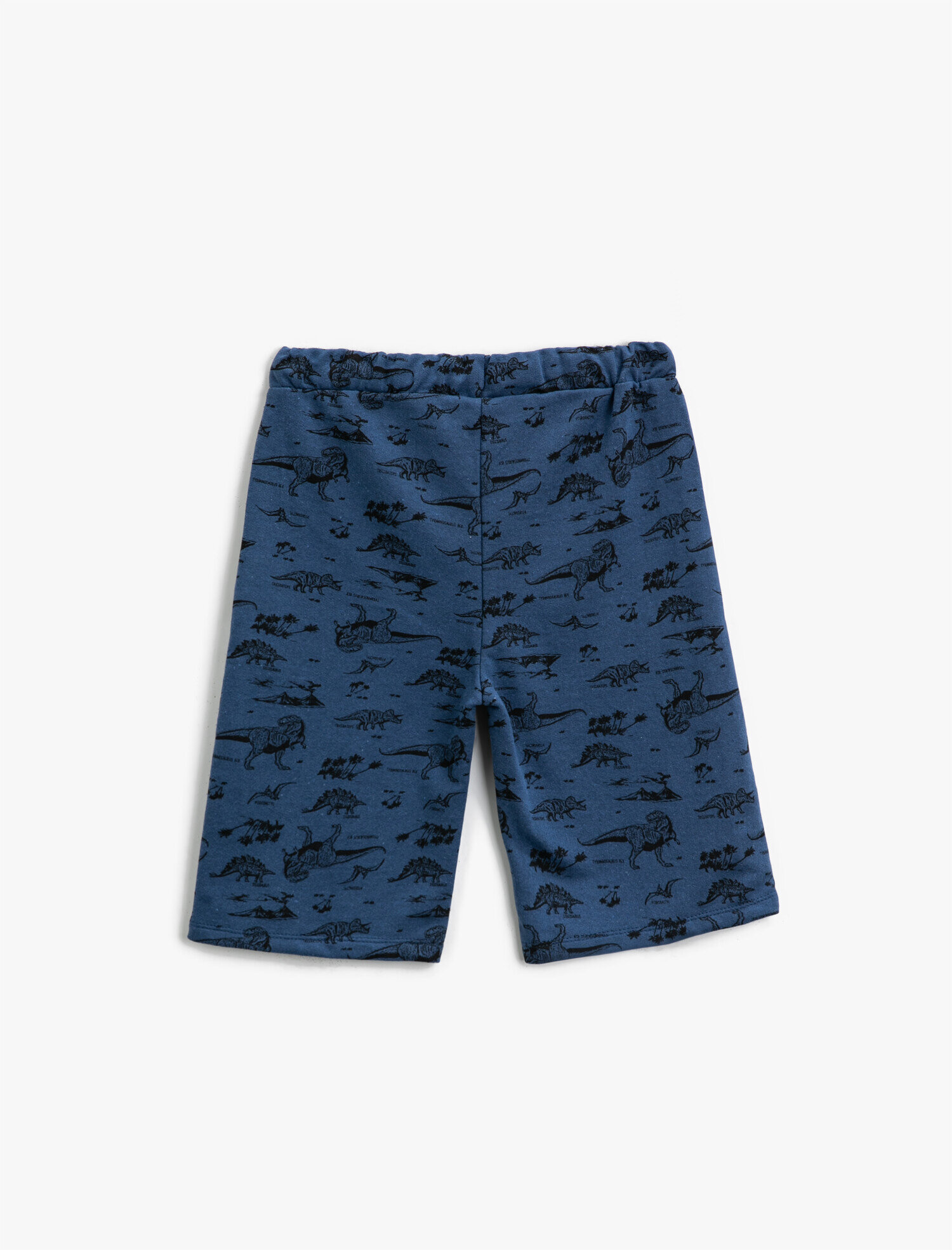  Erkek Çocuk Beli Bağlamalı Şort Baskılı Pamuklu