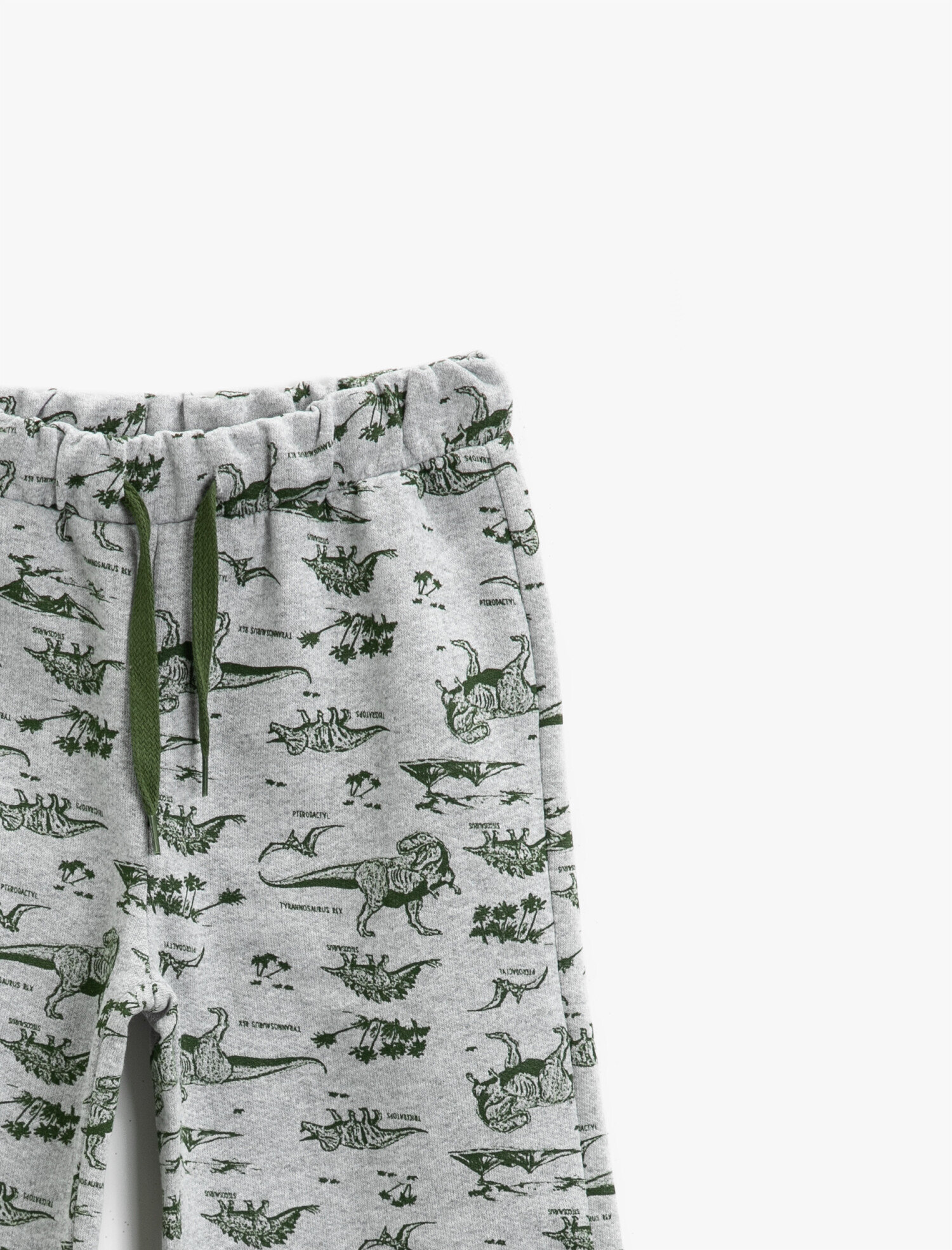  Erkek Çocuk Beli Bağlamalı Şort Baskılı Pamuklu