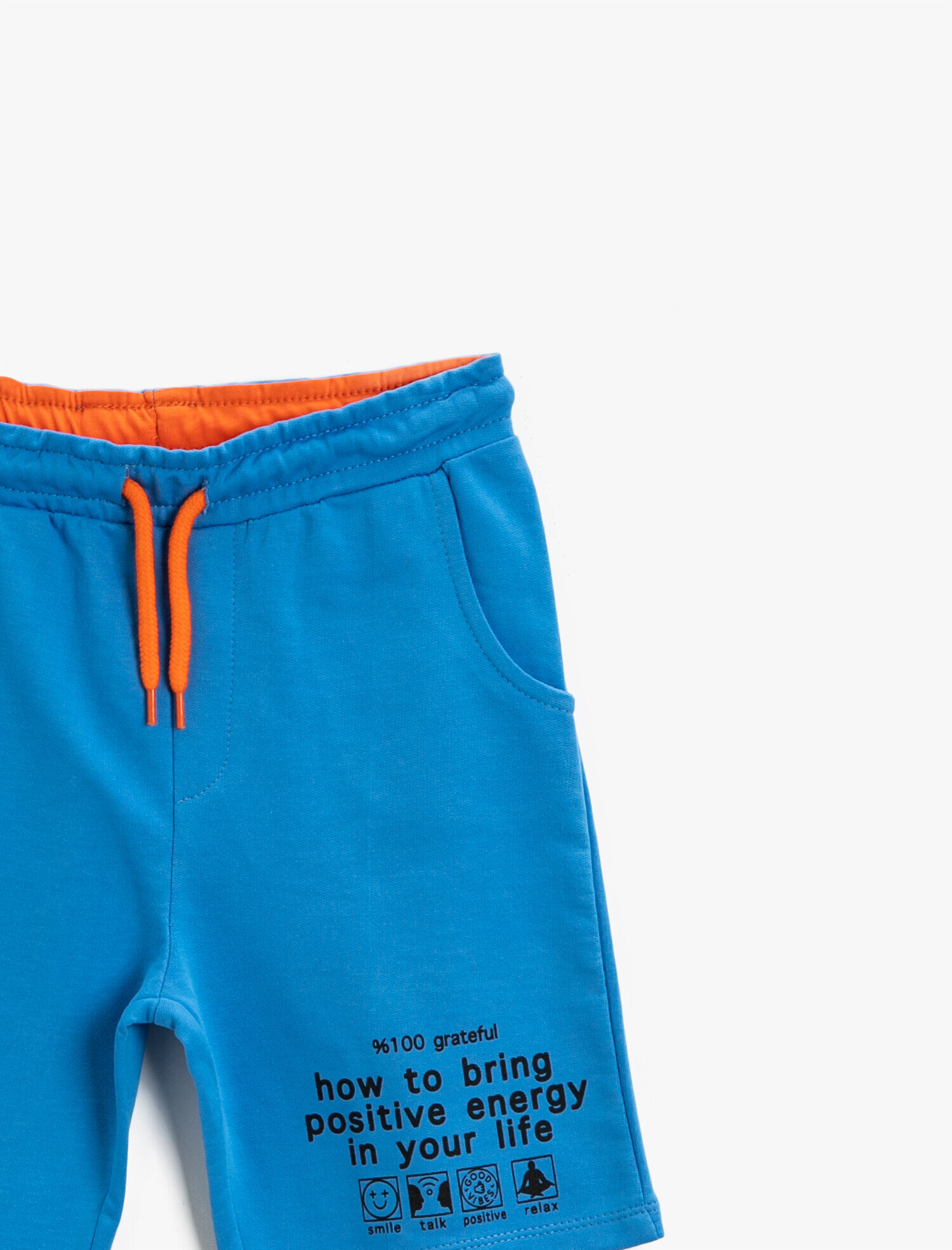 Erkek Çocuk Baskılı Şort Pamuklu