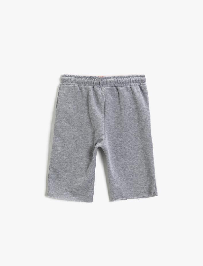 Erkek Çocuk Baskılı Şort Pamuklu