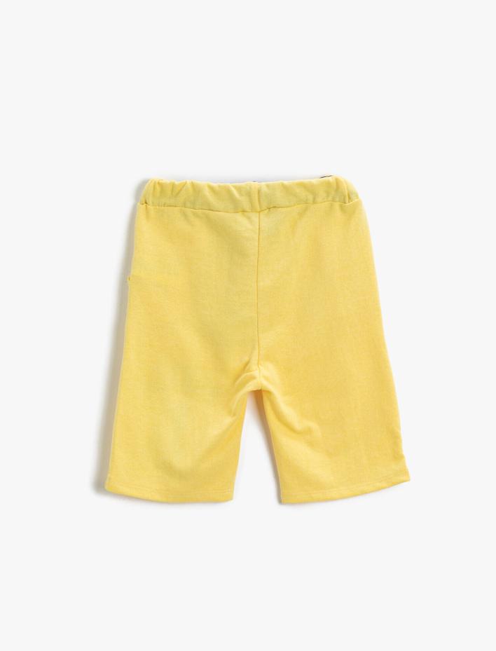 Erkek Çocuk Baskılı Şort Pamuklu