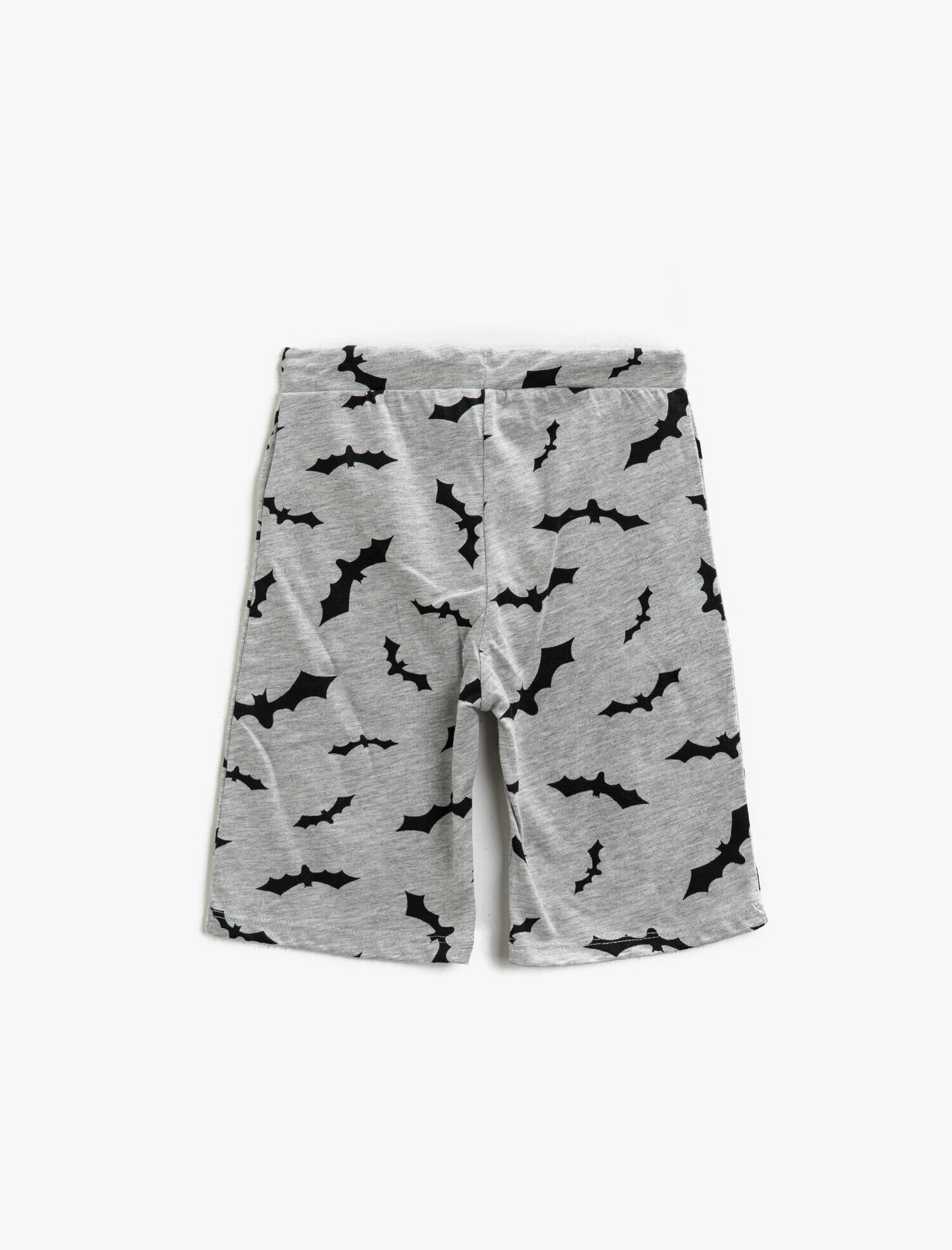  Erkek Çocuk Baskılı Şort Pamuklu Beli Bağlamalı