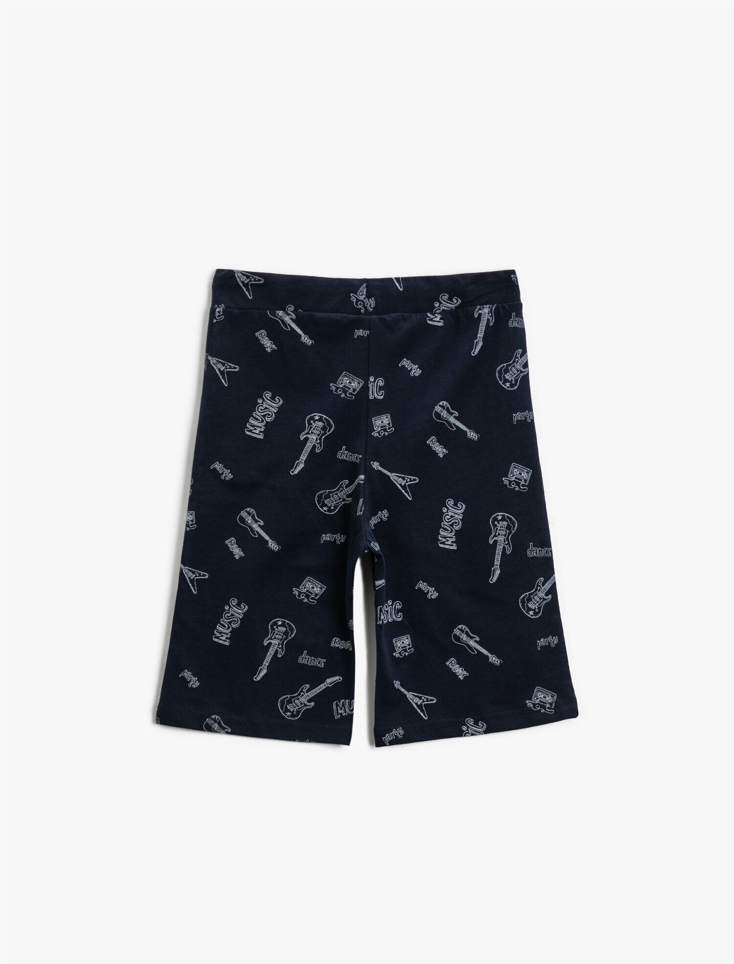  Erkek Çocuk Baskılı Şort Pamuklu Belden Bağlamalı