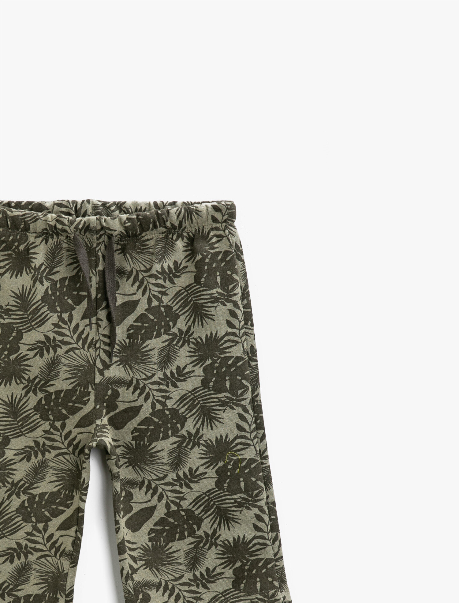  Erkek Çocuk Baskılı Şort Pamuklu Belden Bağlamalı