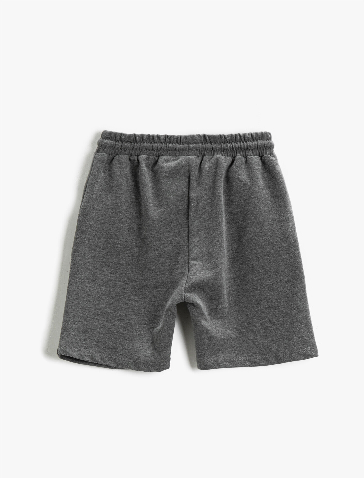  Erkek Çocuk Baskılı Beli Bağlamalı Şort Pamuklu