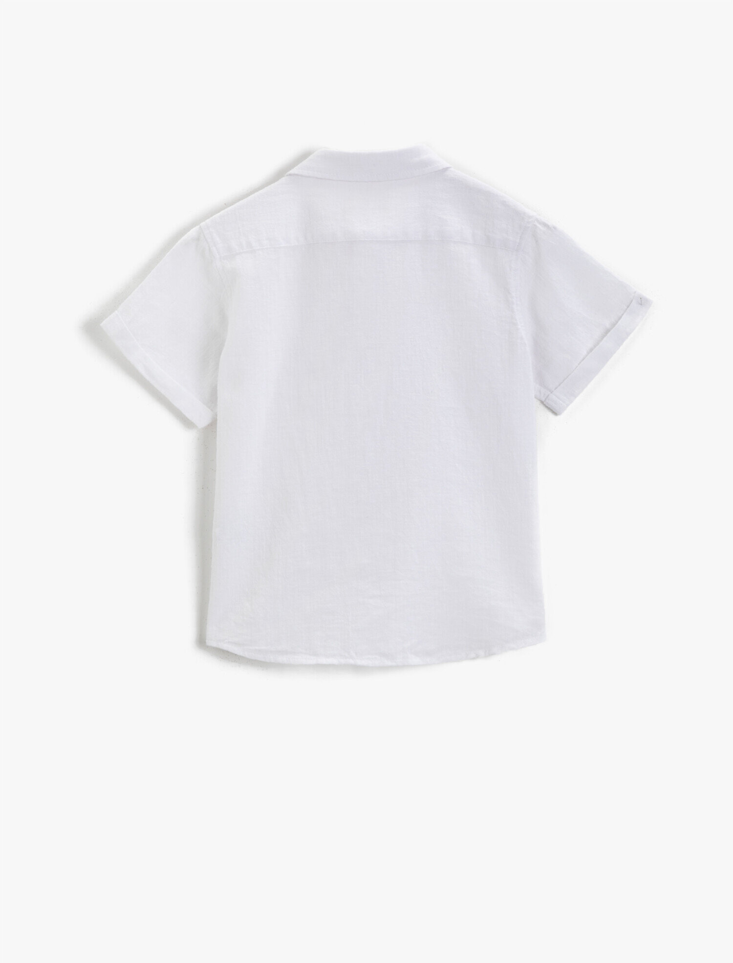  Erkek Çocuk Kısa Kollu Gömlek Pamuklu