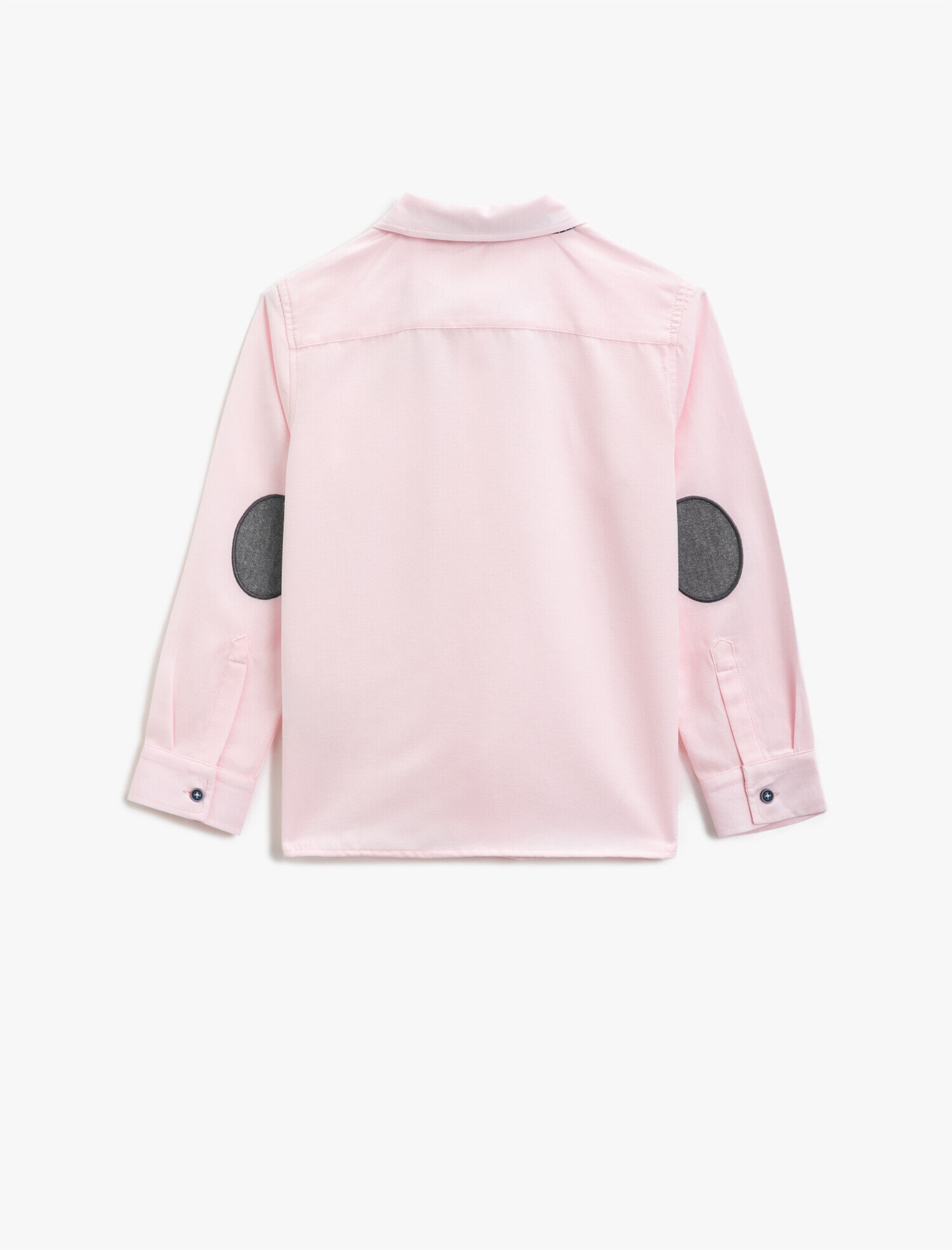  Erkek Çocuk Pamuklu Papyonlu Klasik Yaka Uzun Kollu Gömlek