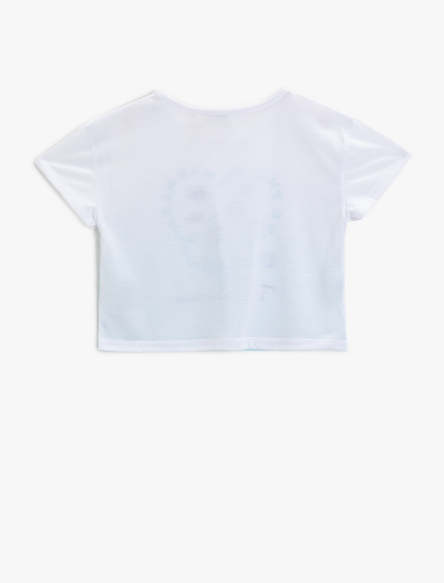  Kız Çocuk Marmara Temalı Baskılı Tişört Pamuklu