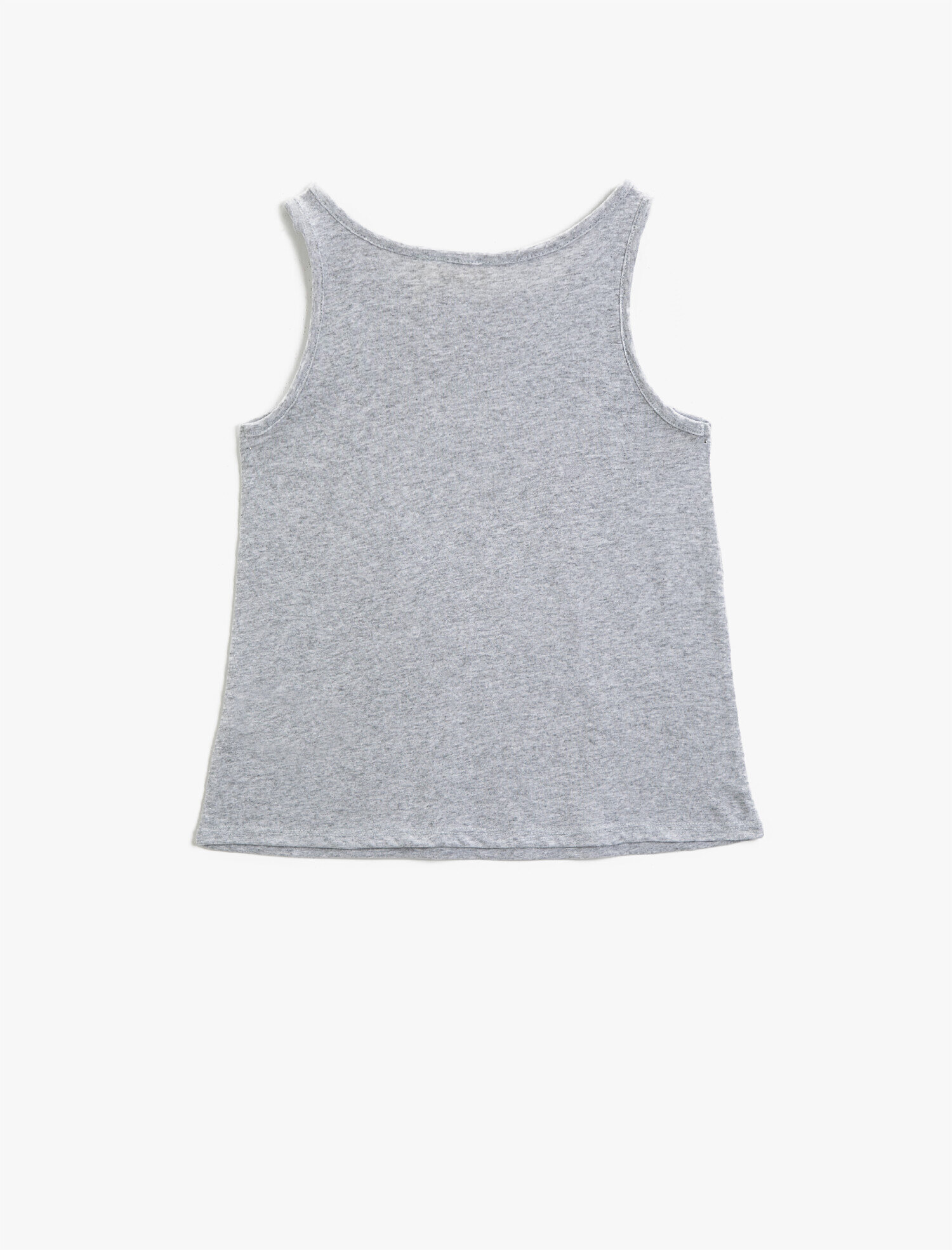  Kız Çocuk Sloganlı Atlet Unicorn Baskılı