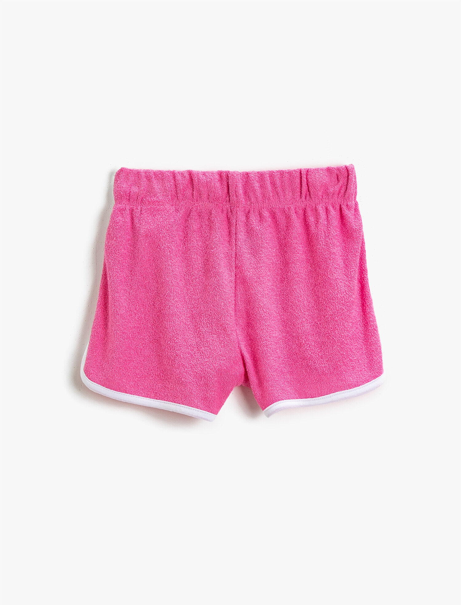  Kız Çocuk Şerit Detaylı Şort Pamuklu