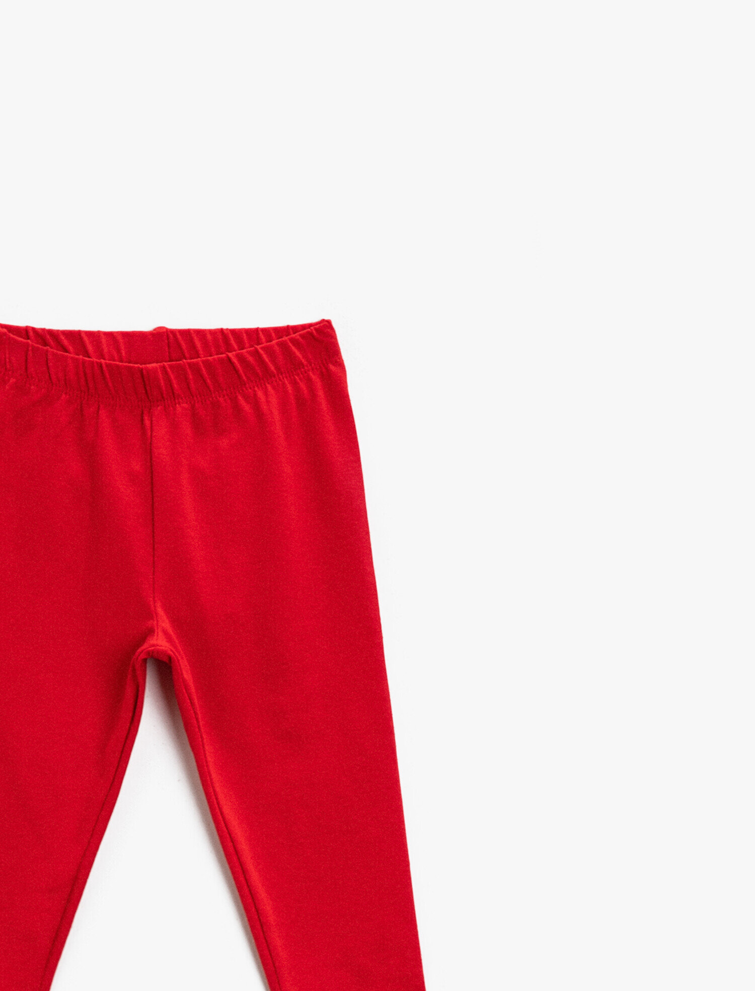  Kız Çocuk Pamuklu Basic Tayt