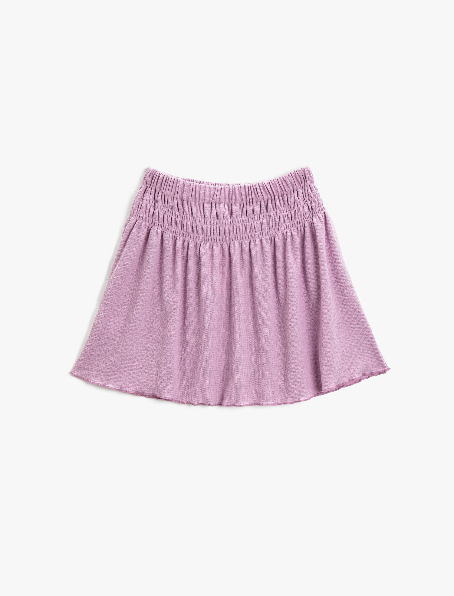  Kız Çocuk Pileli Etek Beli Lastikli