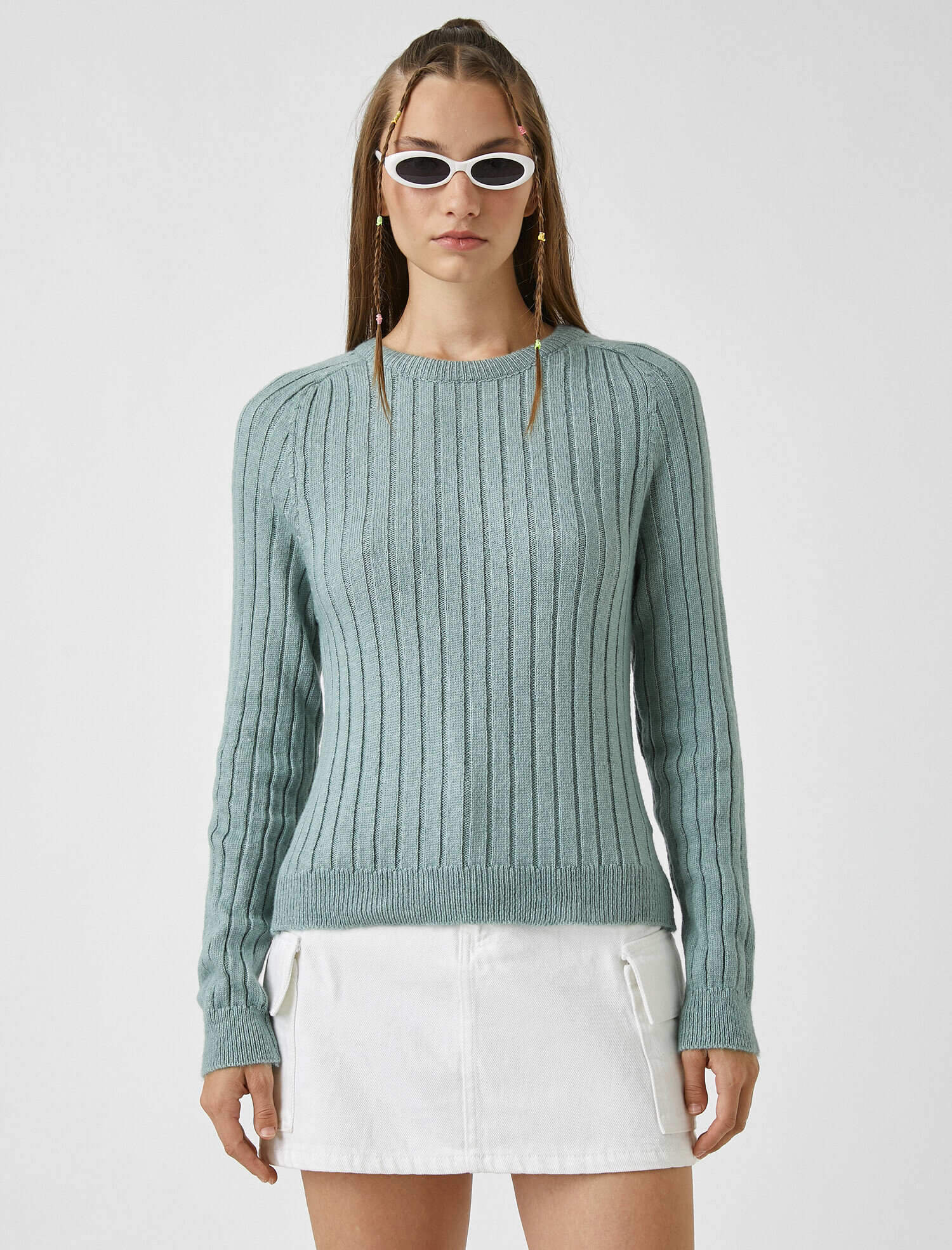   Uzun Kollu Triko Kazak