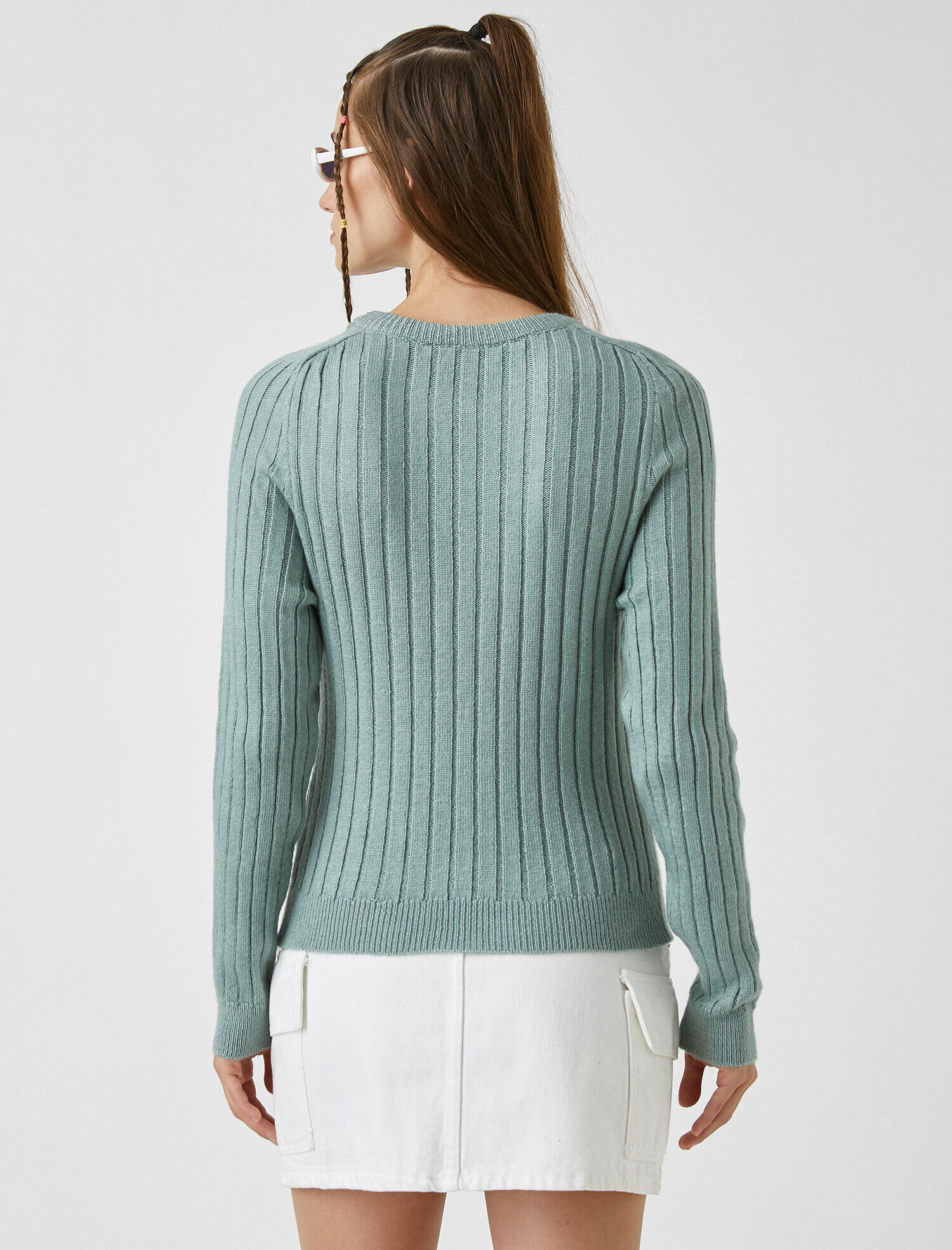   Uzun Kollu Triko Kazak