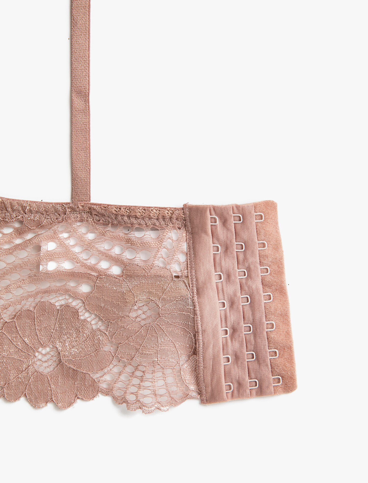   Dantelli Sütyen Dolgusuz Balenli