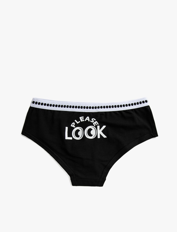  Pamuklu Basic Brief Külot