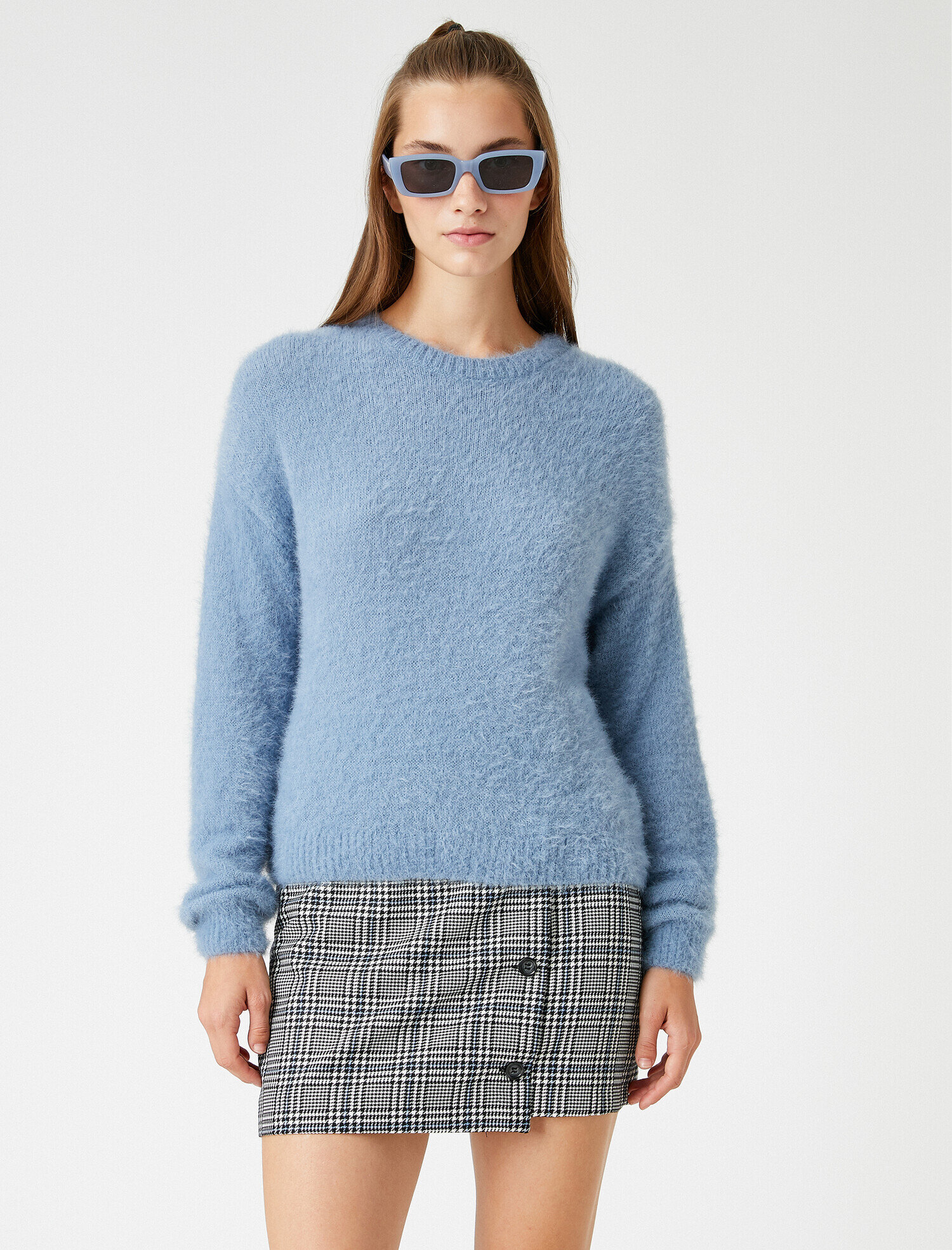   Uzun Kollu Triko Kazak