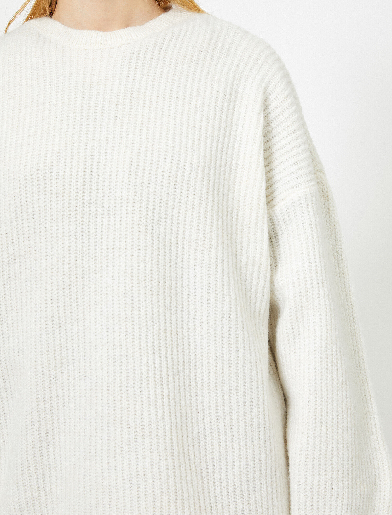   Bisiklet Yaka Triko Kazak