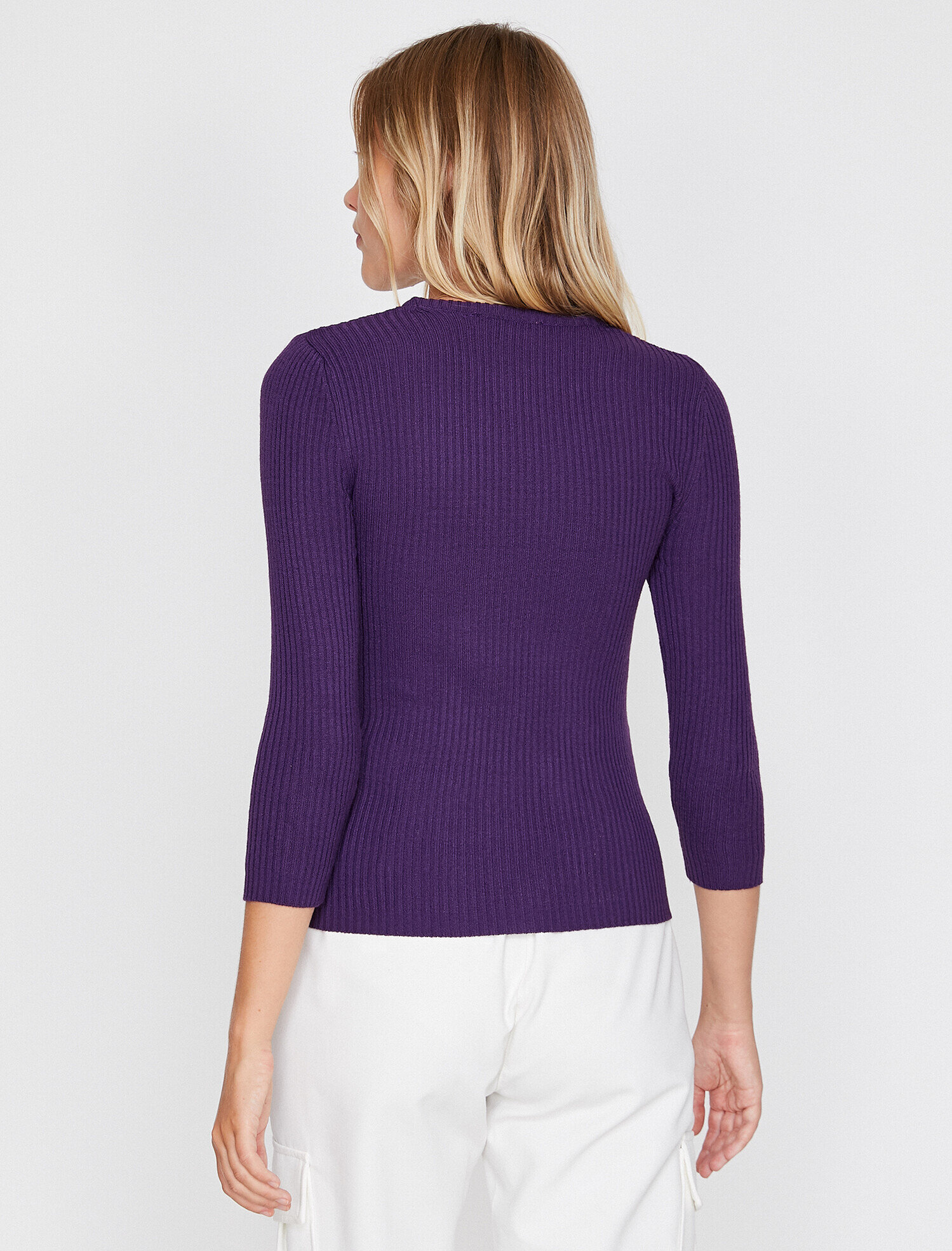   Bisiklet Yaka Triko Kazak