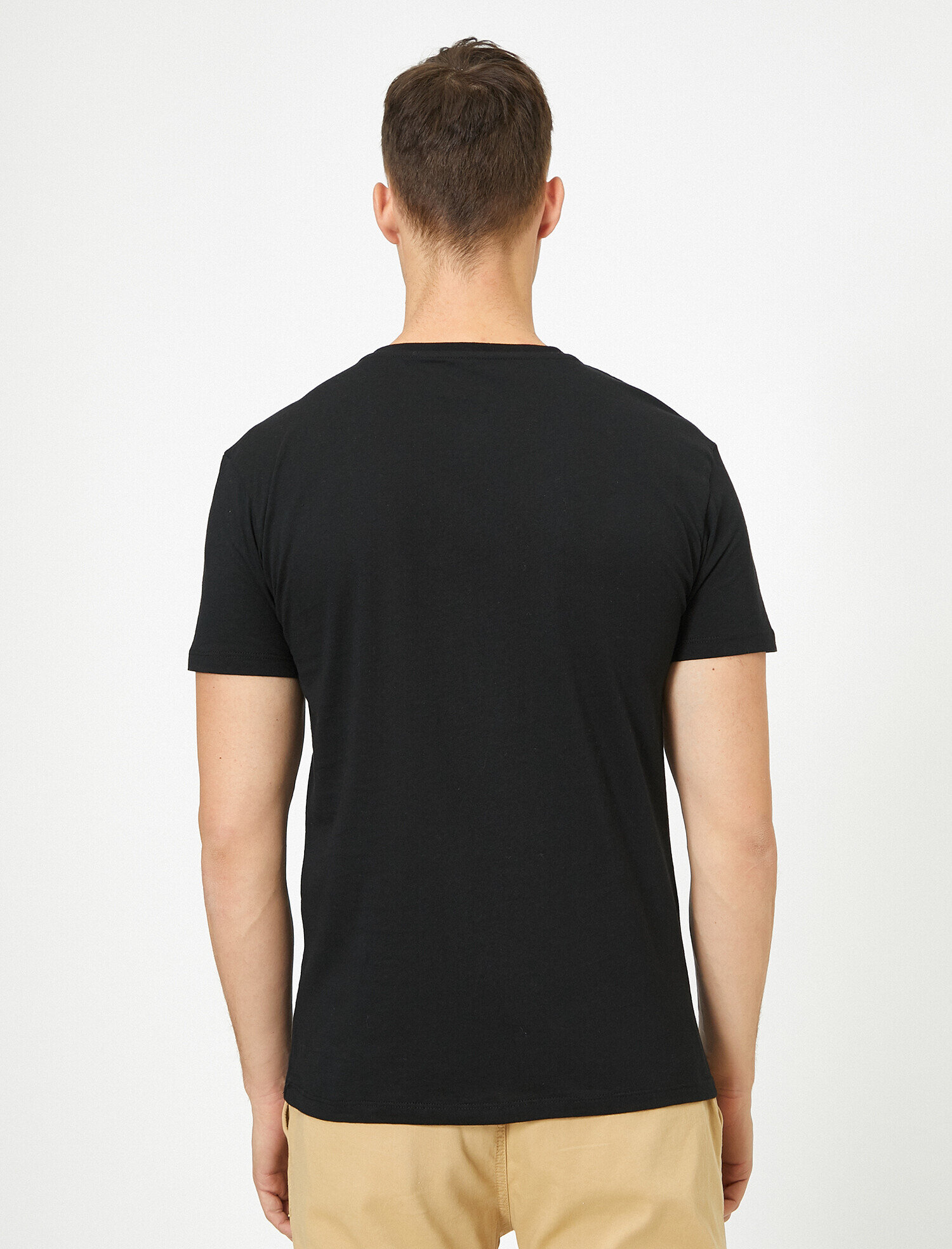   Baskılı Tişört Kısa Kollu