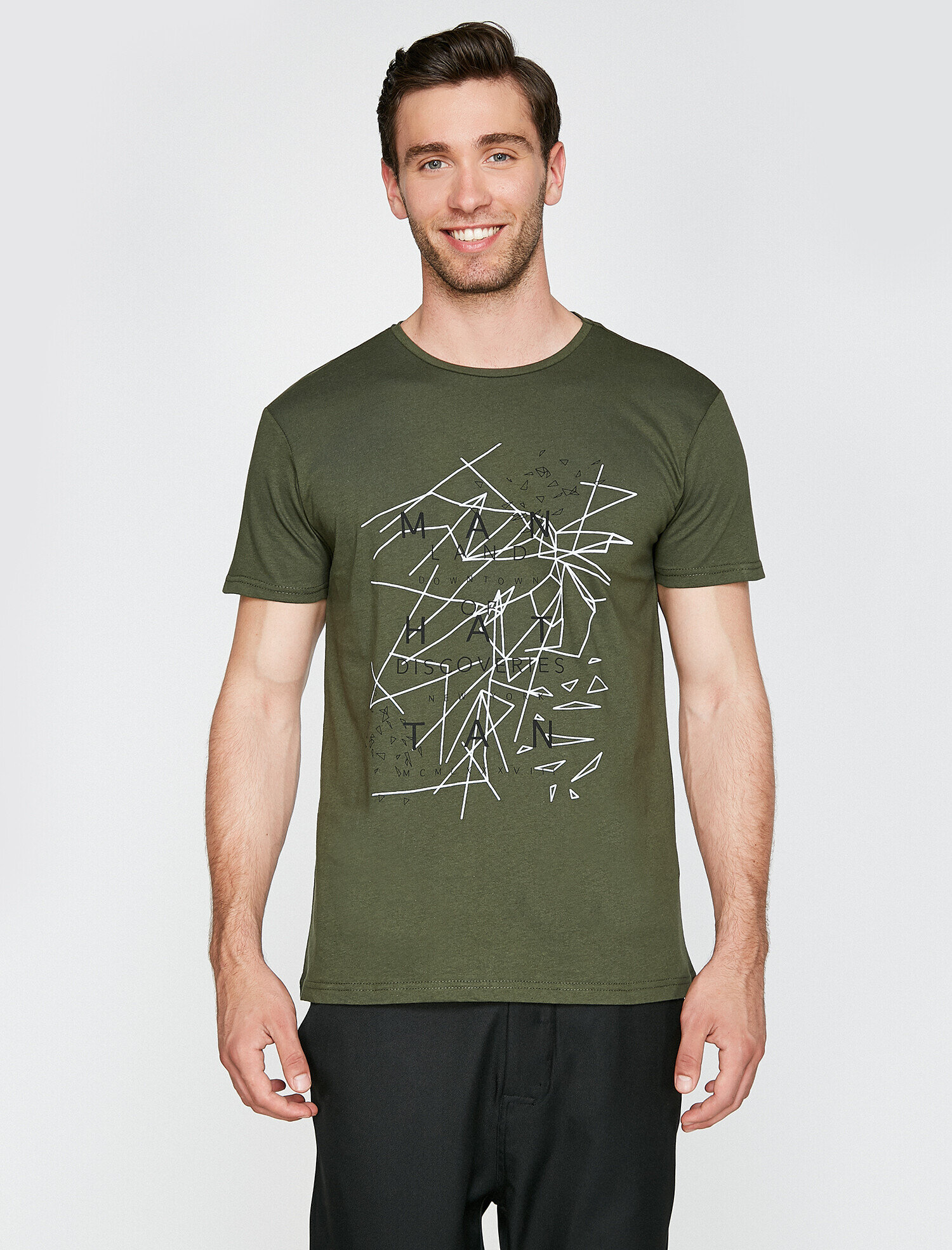   Baskılı Tişört Kısa Kollu