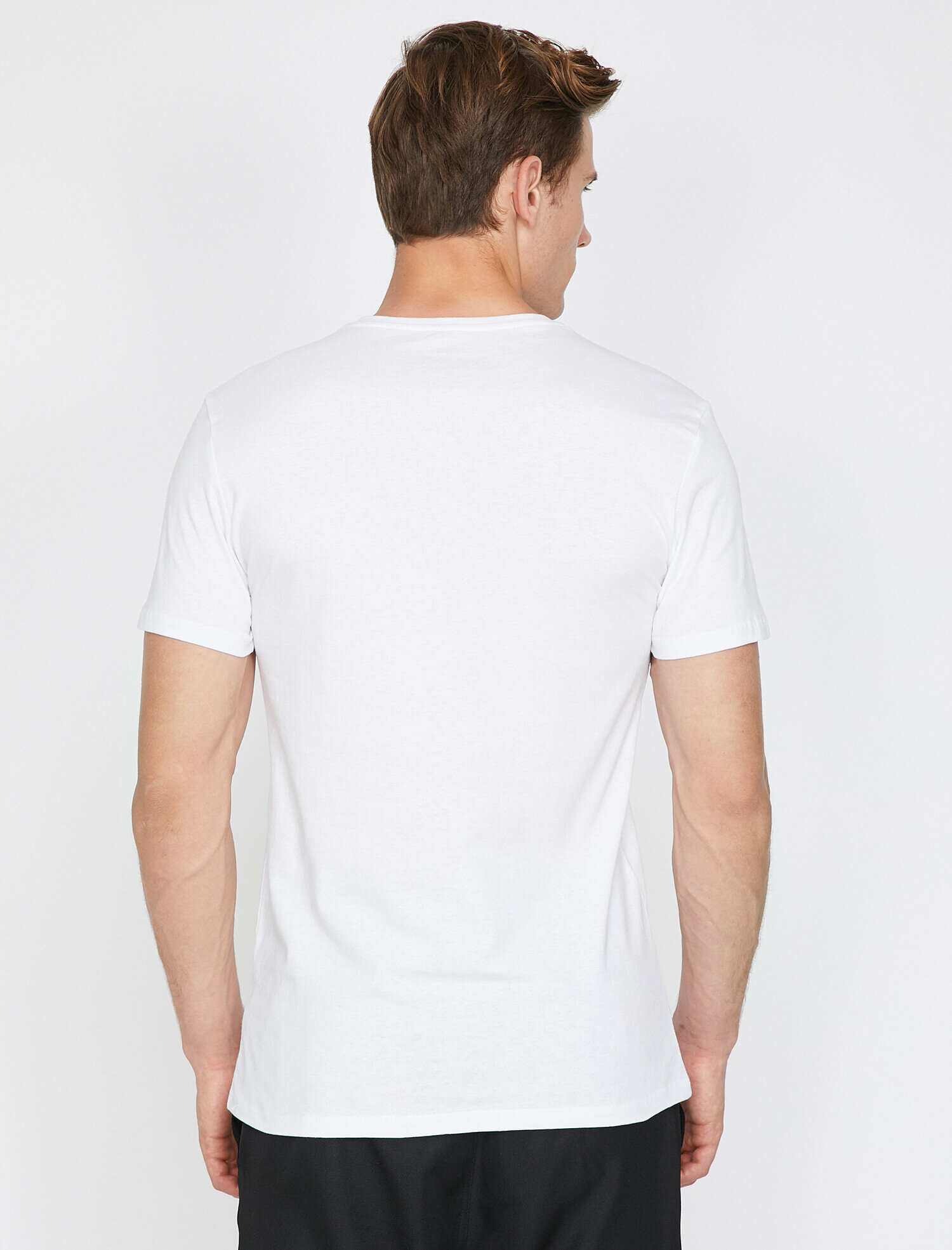   Baskılı Tişört Kısa Kollu