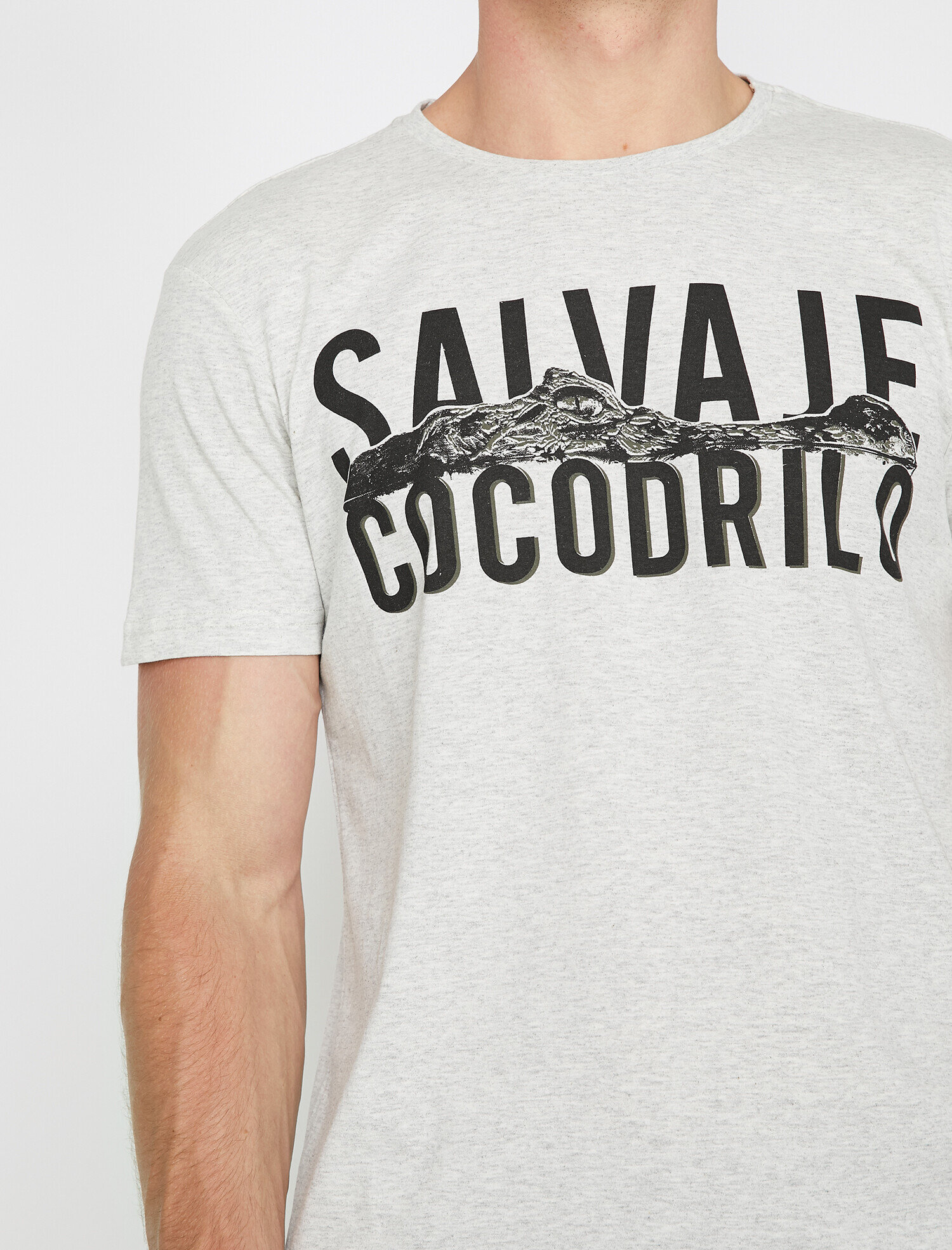 Baskılı Tişört Kısa Kollu