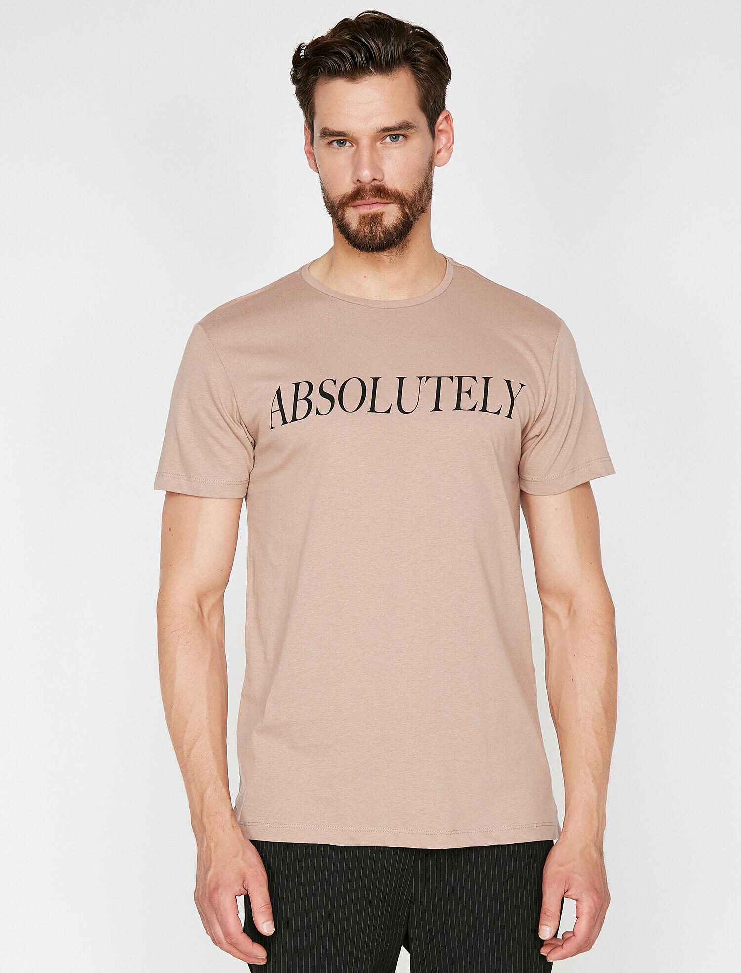   Baskılı Tişört Kısa Kollu