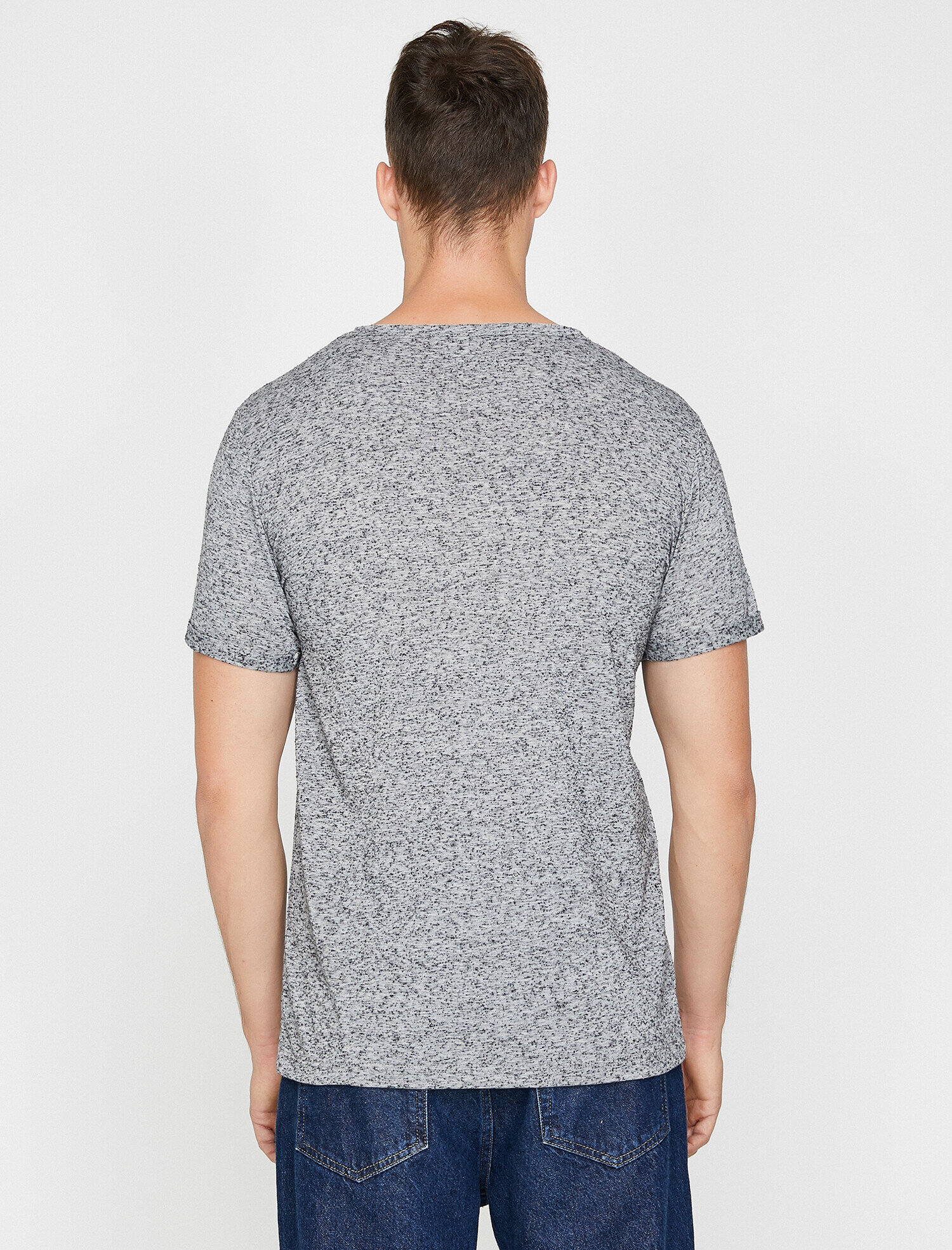   Bisiklet Yaka Tişört