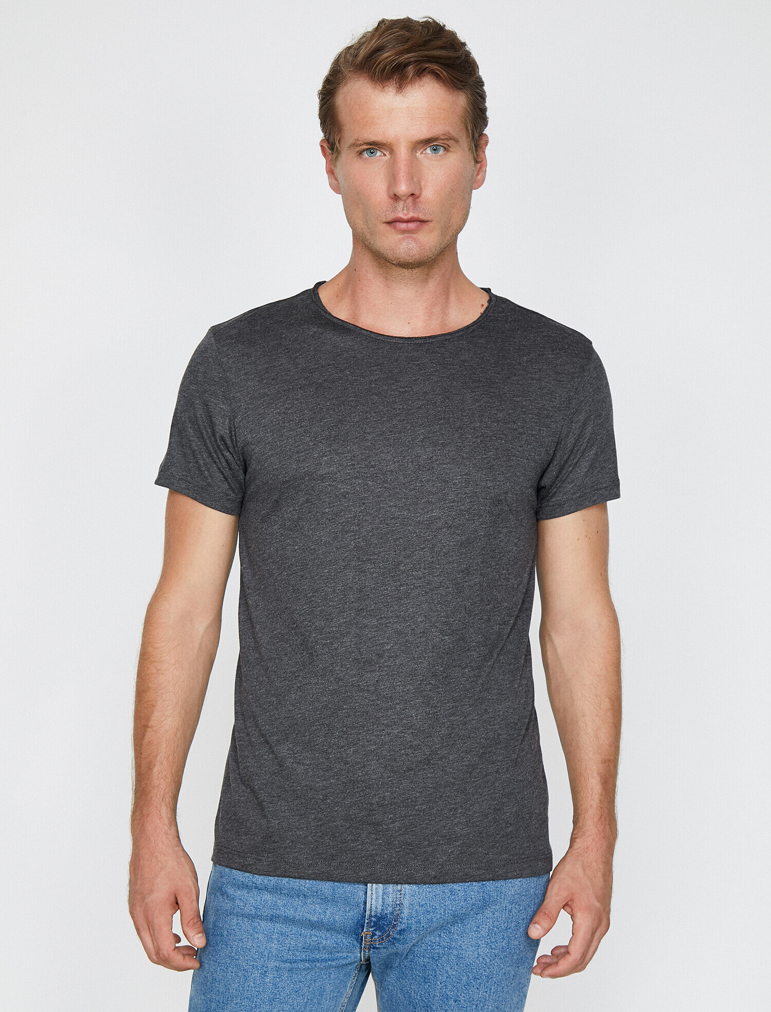   Bisiklet Yaka Tişört