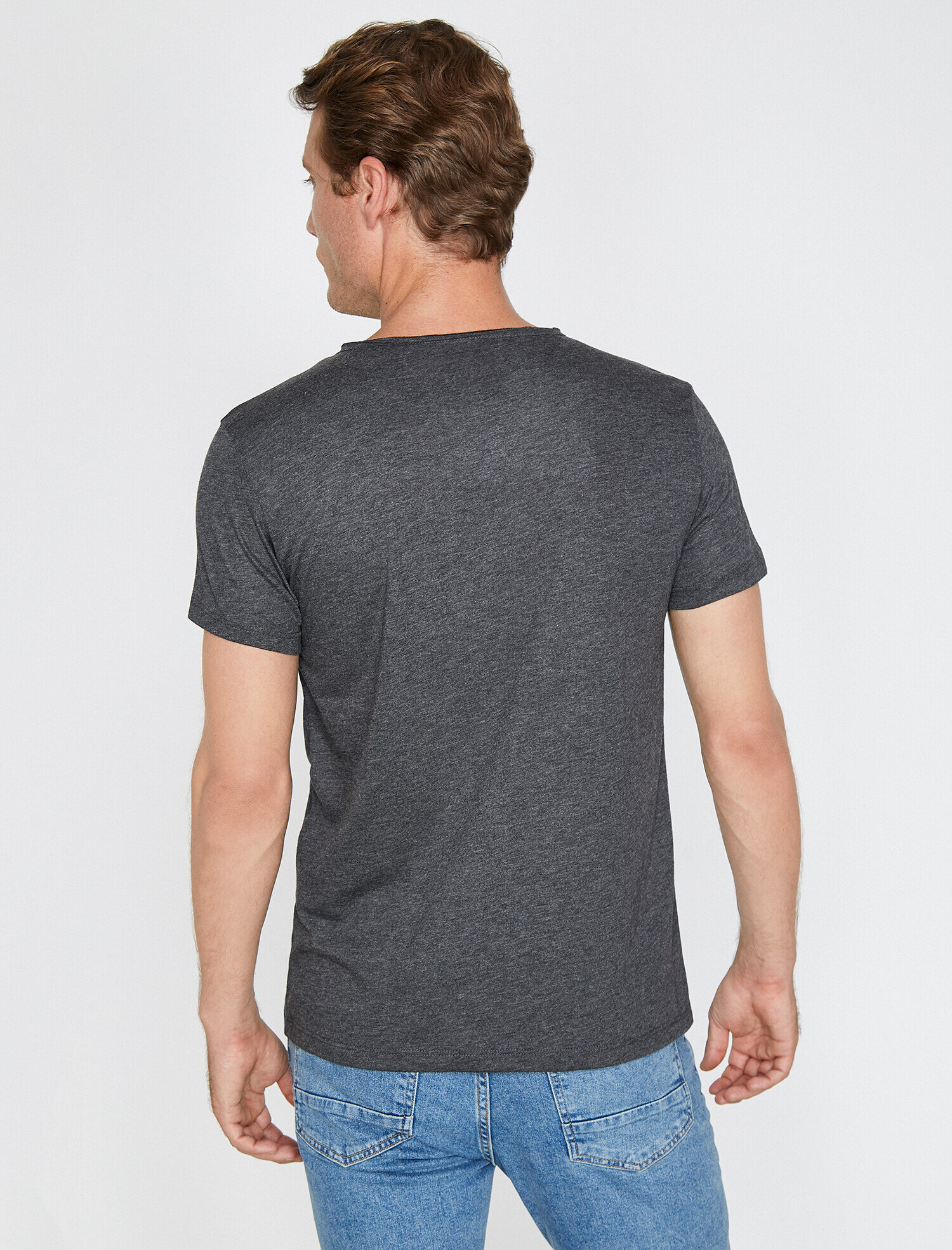   Bisiklet Yaka Tişört