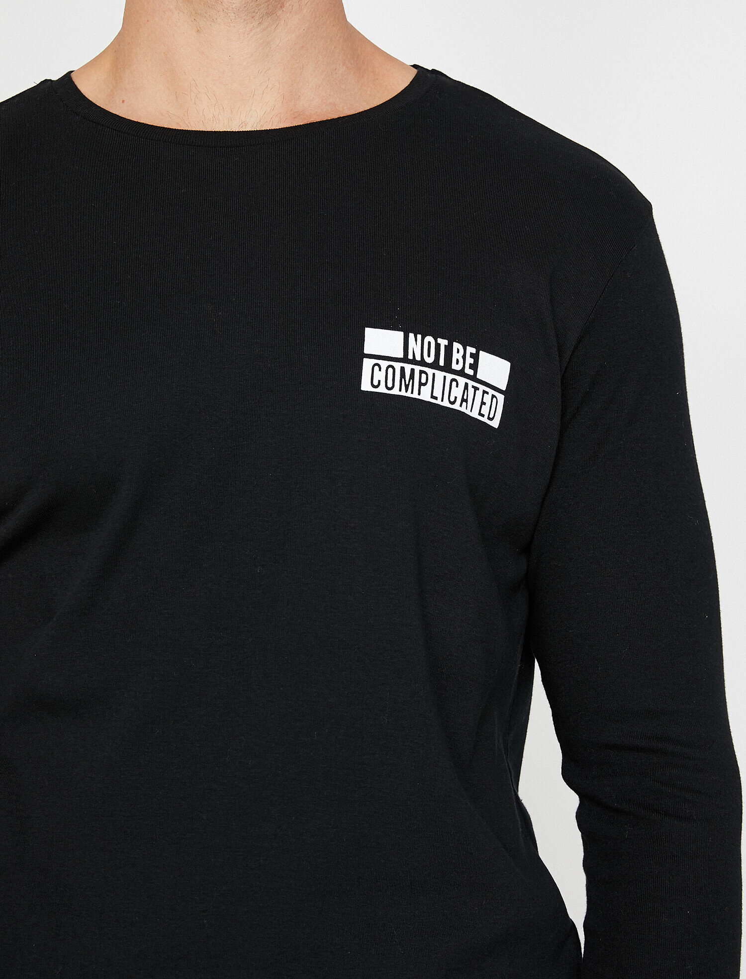   Baskılı Uzun Kollu Tişört