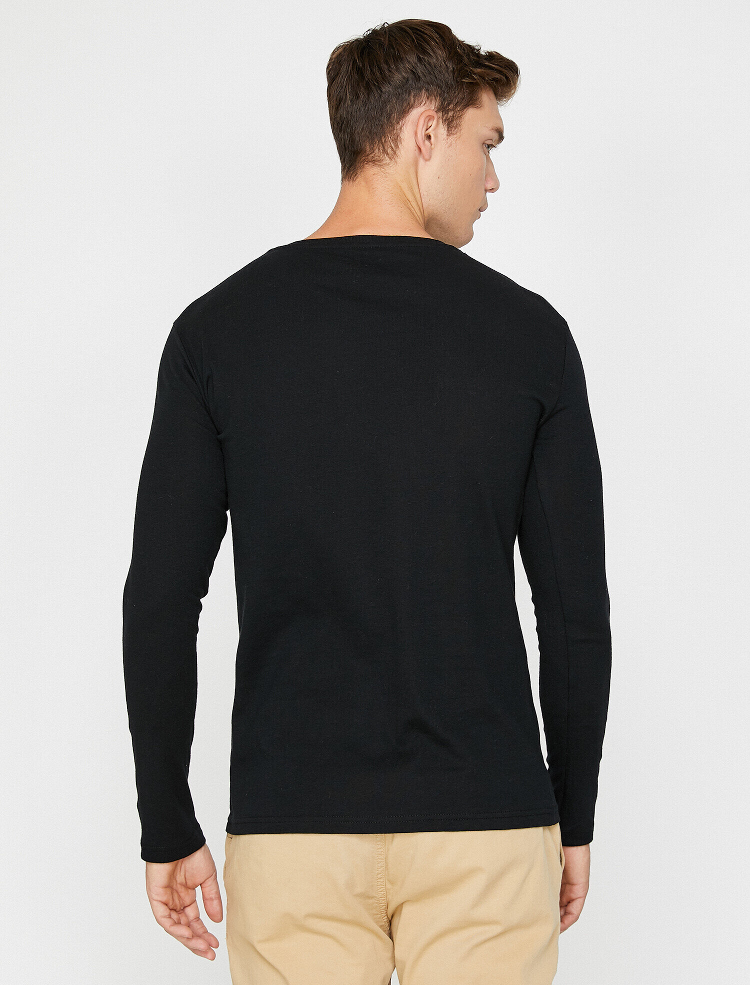   Baskılı Uzun Kollu Tişört