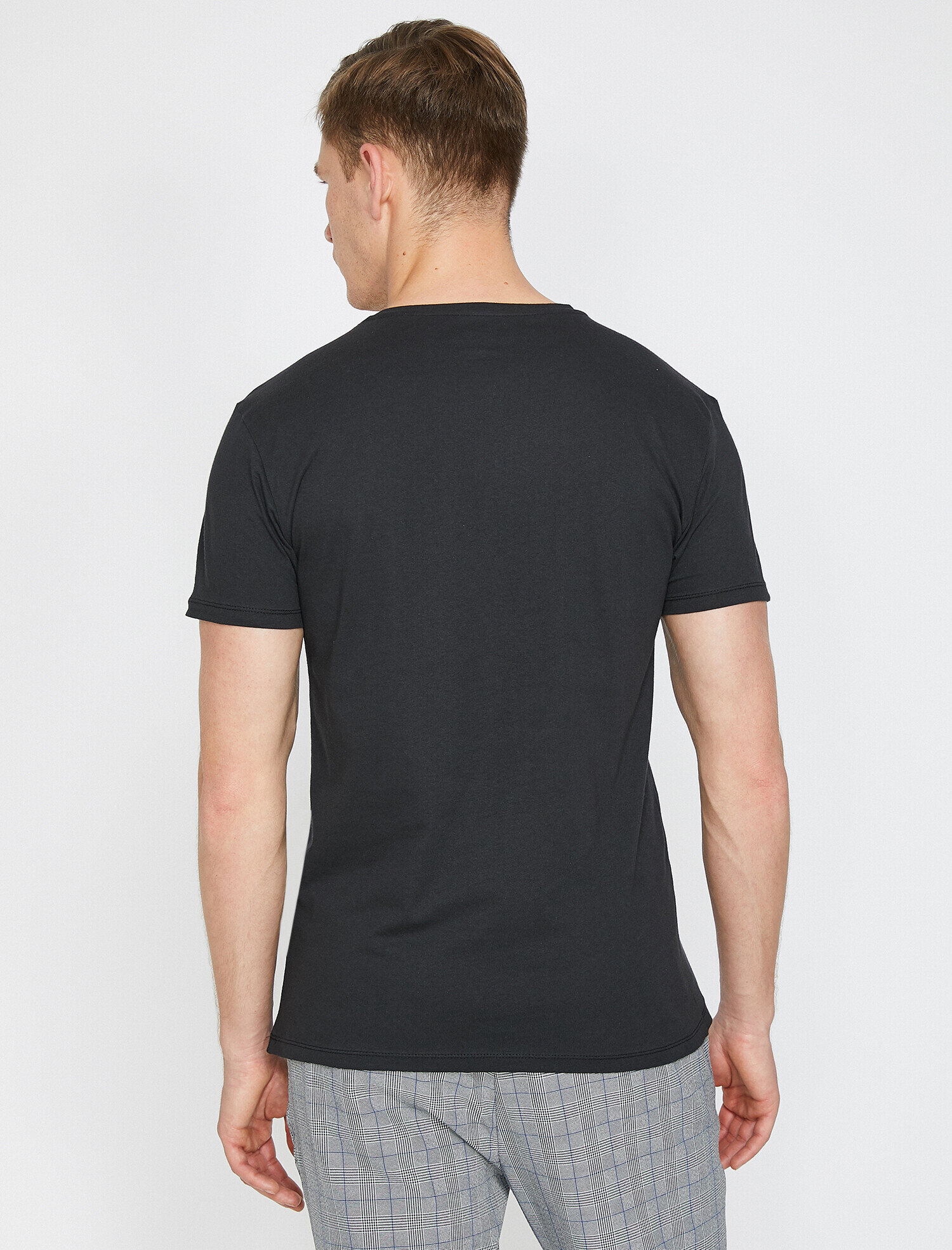   Baskılı Tişört Kısa Kollu