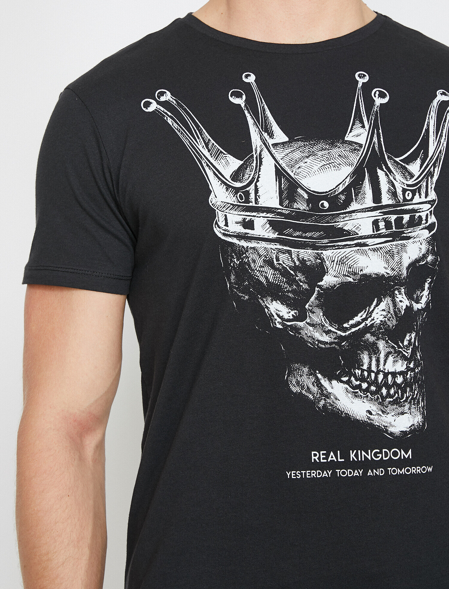   Baskılı Tişört Kısa Kollu