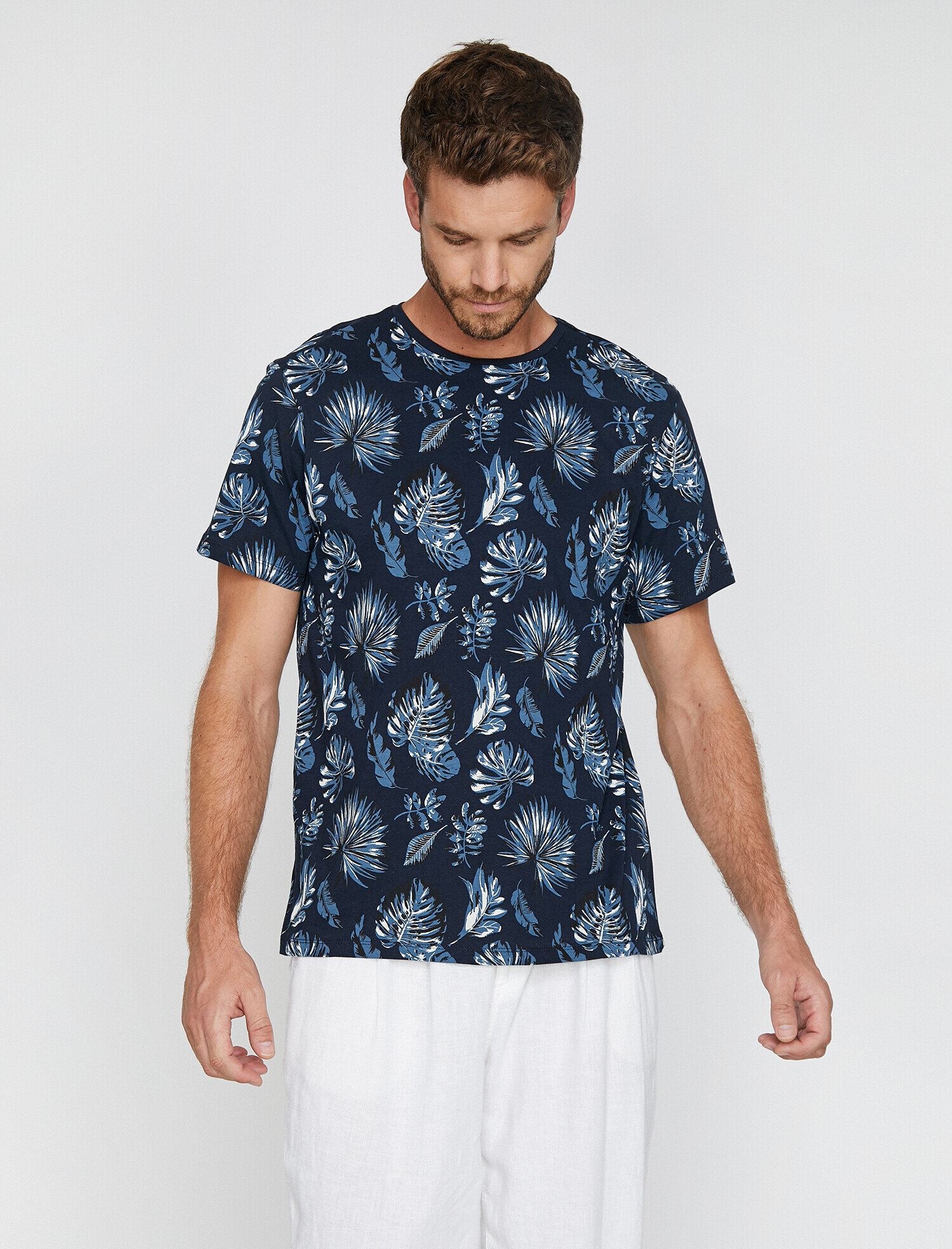   Desenli Tişört Kısa Kollu