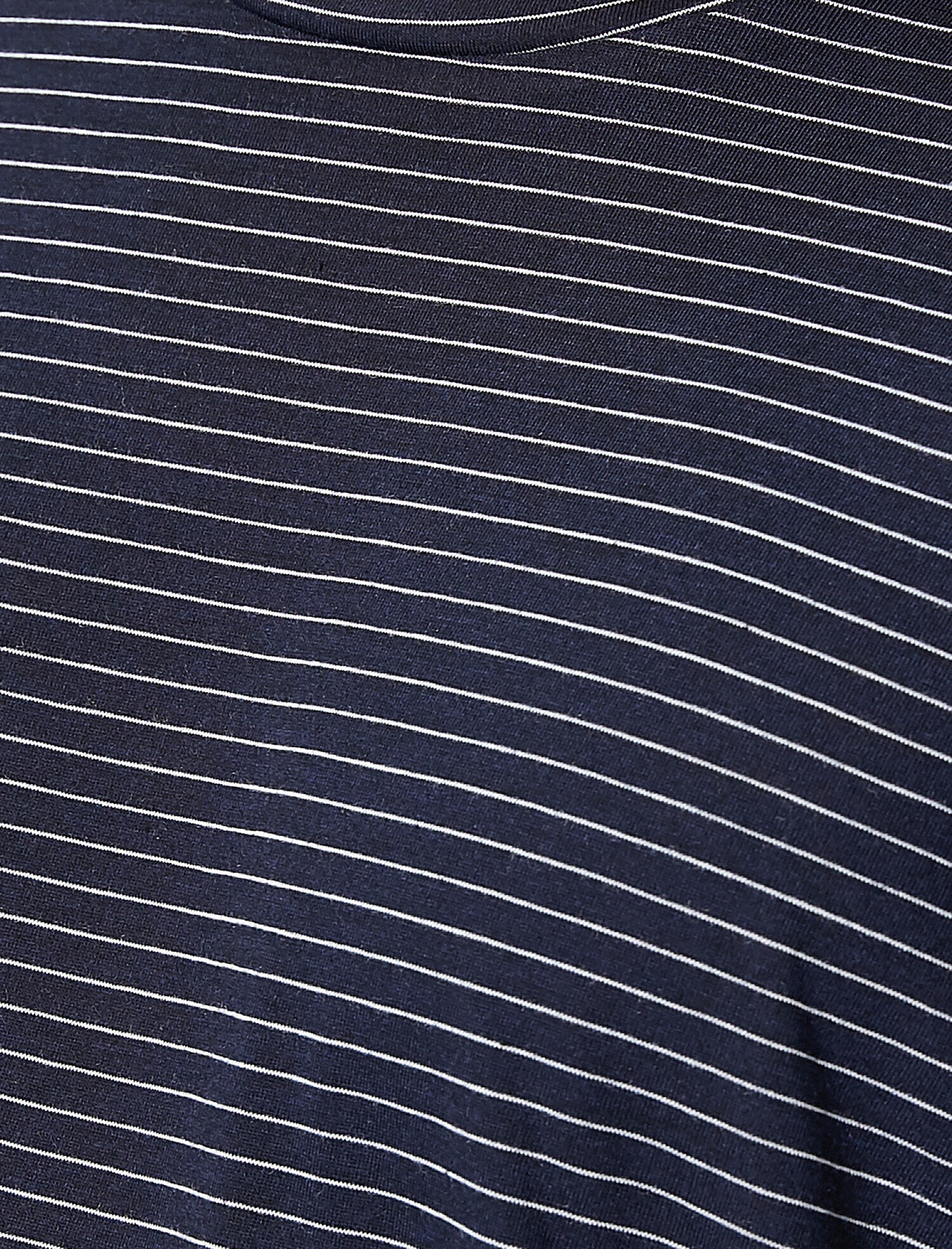 Çizgili Kısa Kollu Basic Tişört