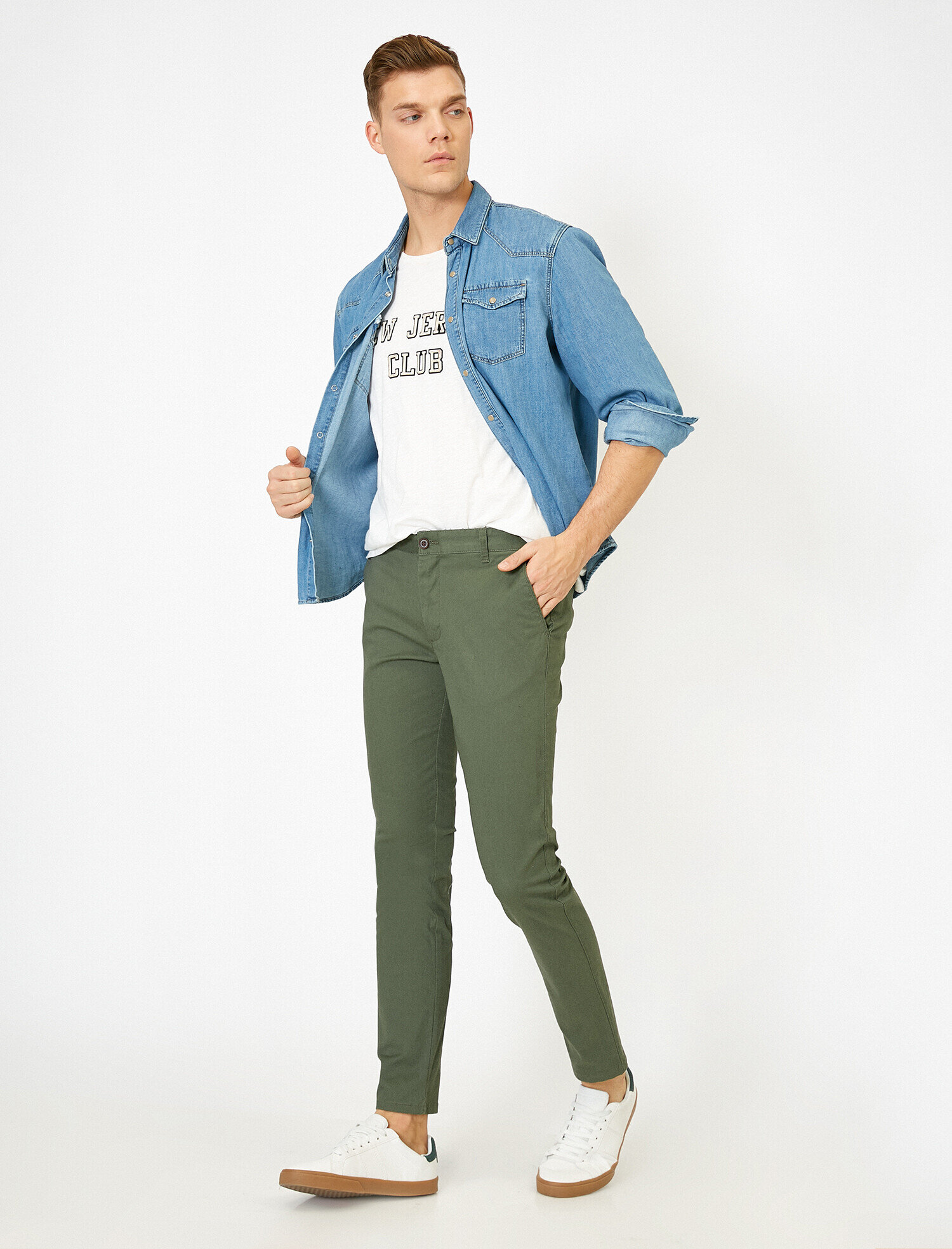   Cep Detaylı Pantolon