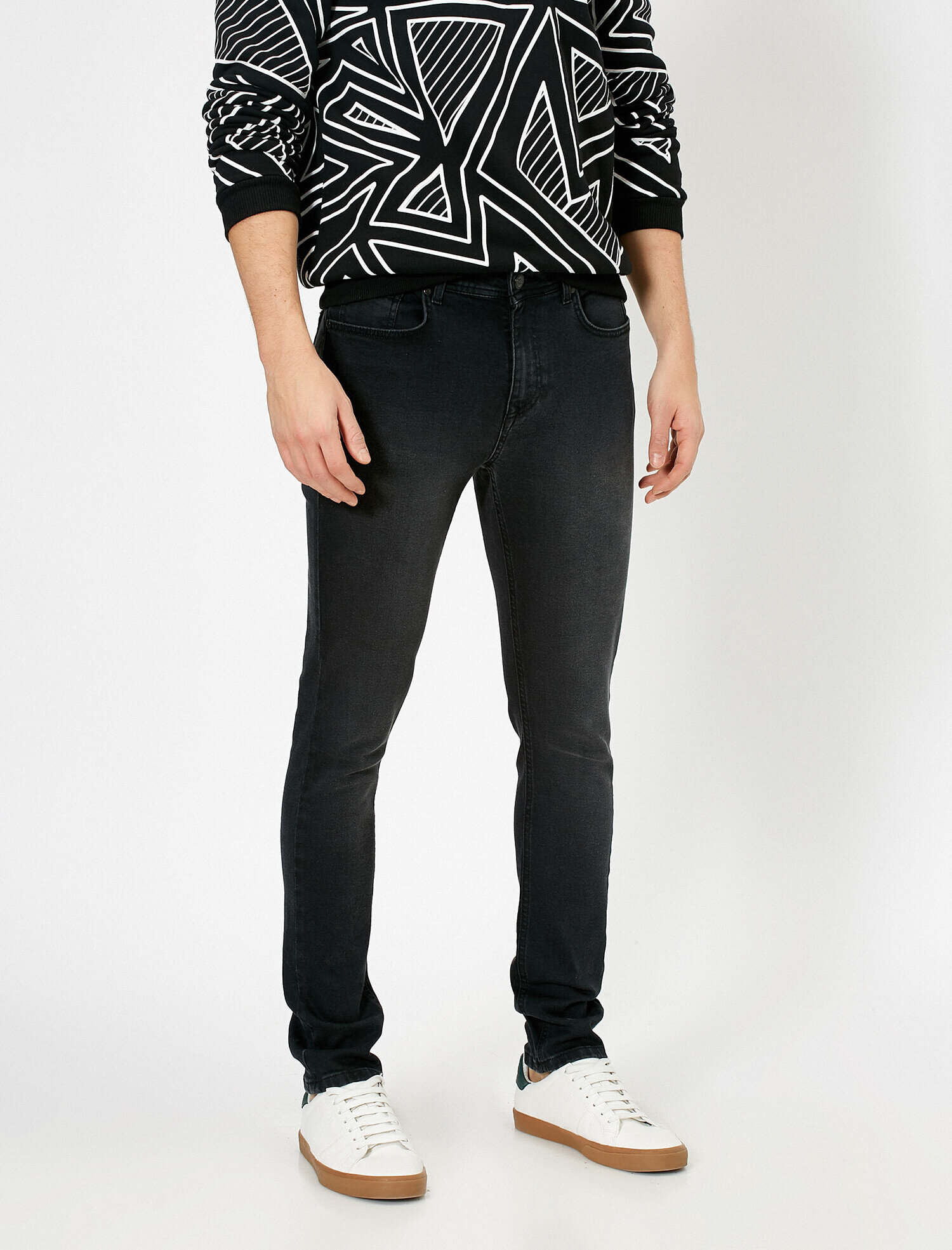  Justın Super Skinny Fit Esnek Kumaş Jean Pantolon