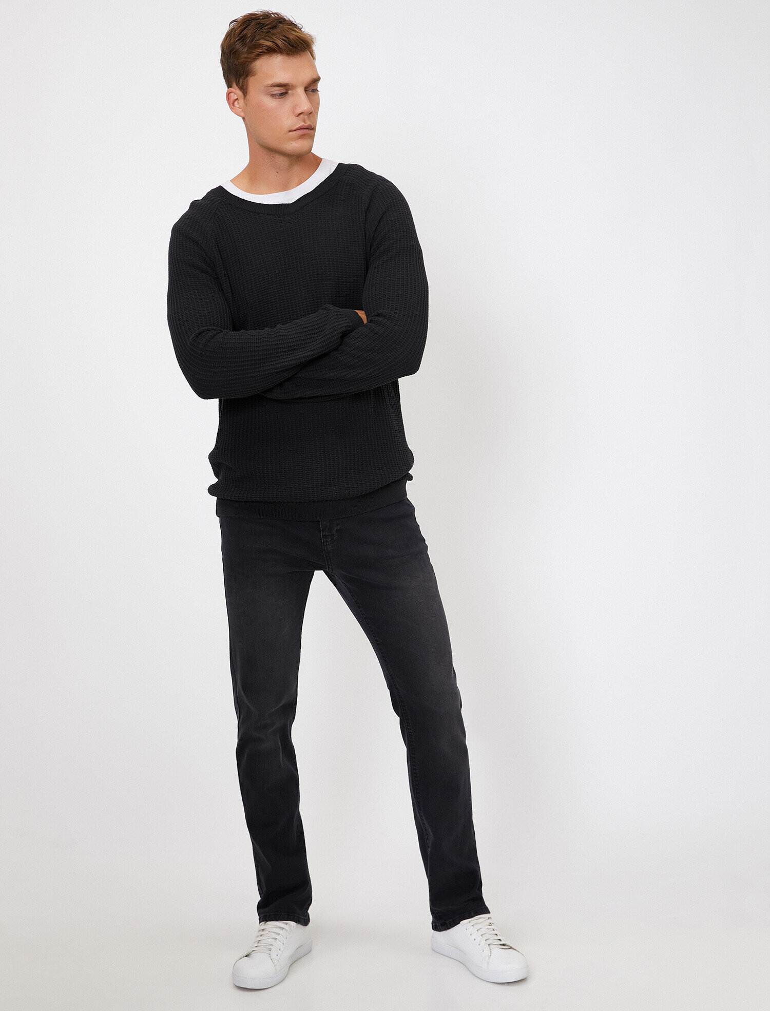   Straight Fit Boru Paça Kot Pantolon - Mark Jean