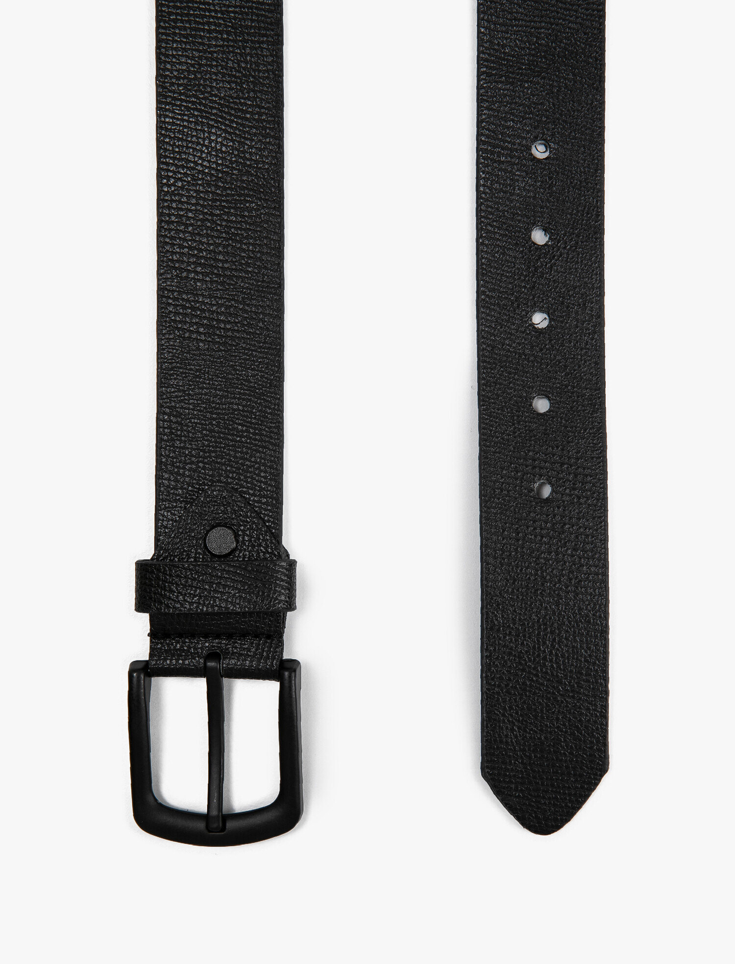  Erkek Kemer Deri Görünümlü Tokalı