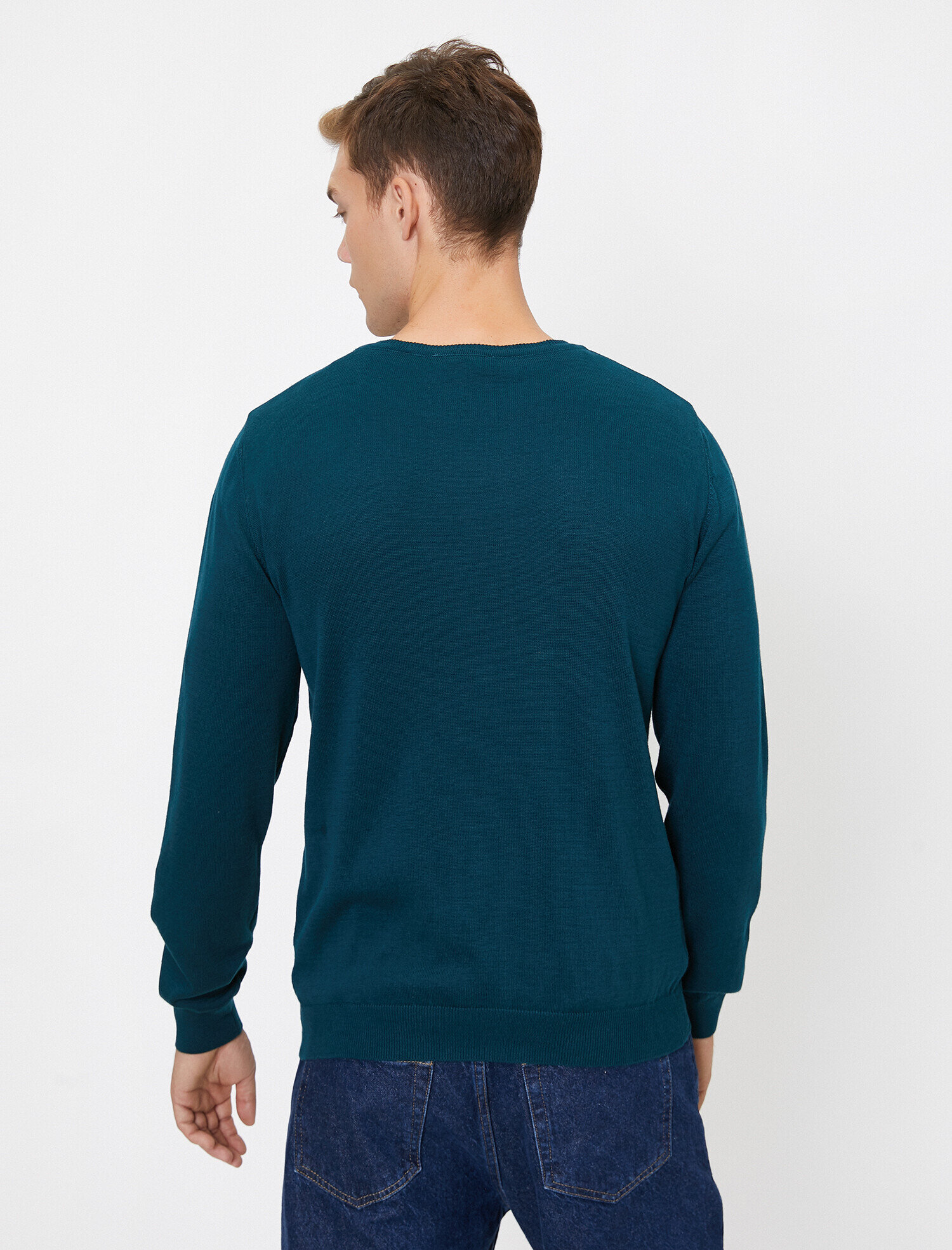   Triko Kazak Bisiklet Yaka